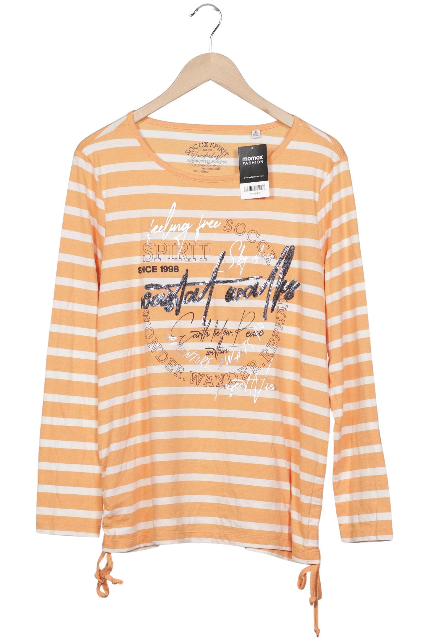 

Soccx Damen Langarmshirt, mehrfarbig, Gr. 44