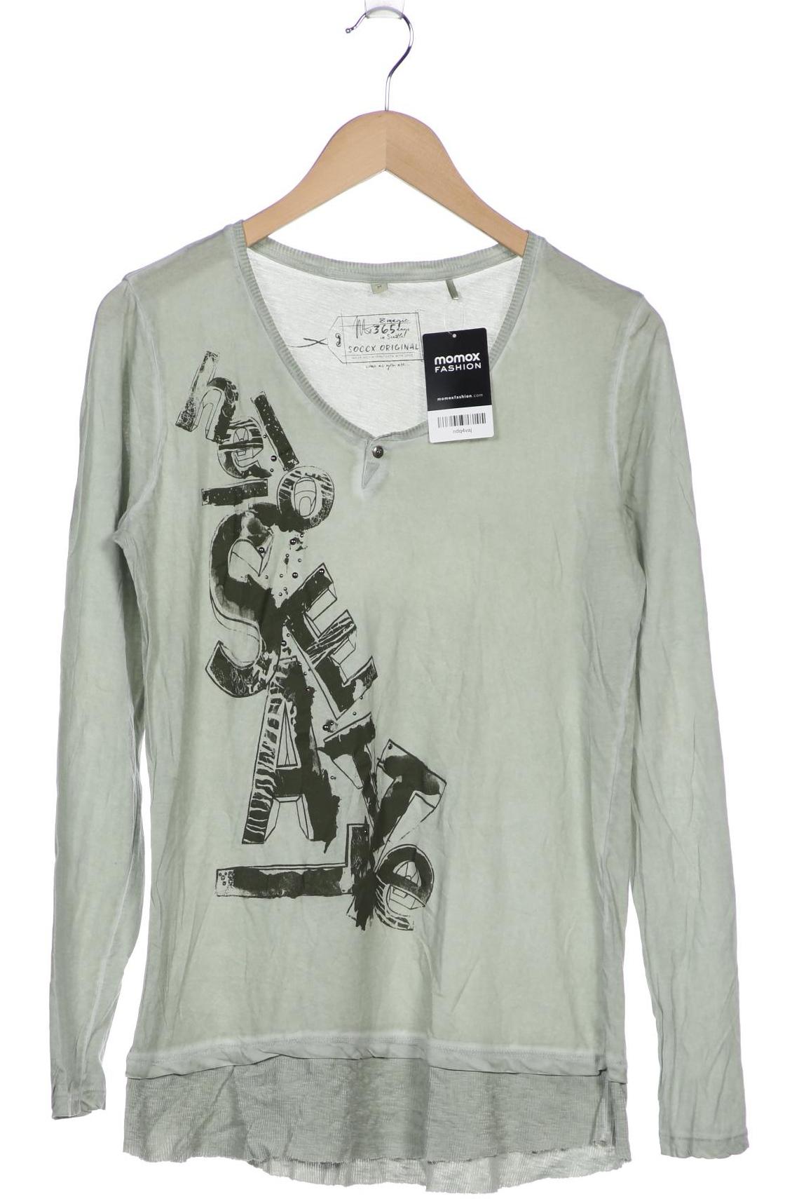 

SOCCX Damen Langarmshirt, hellgrün