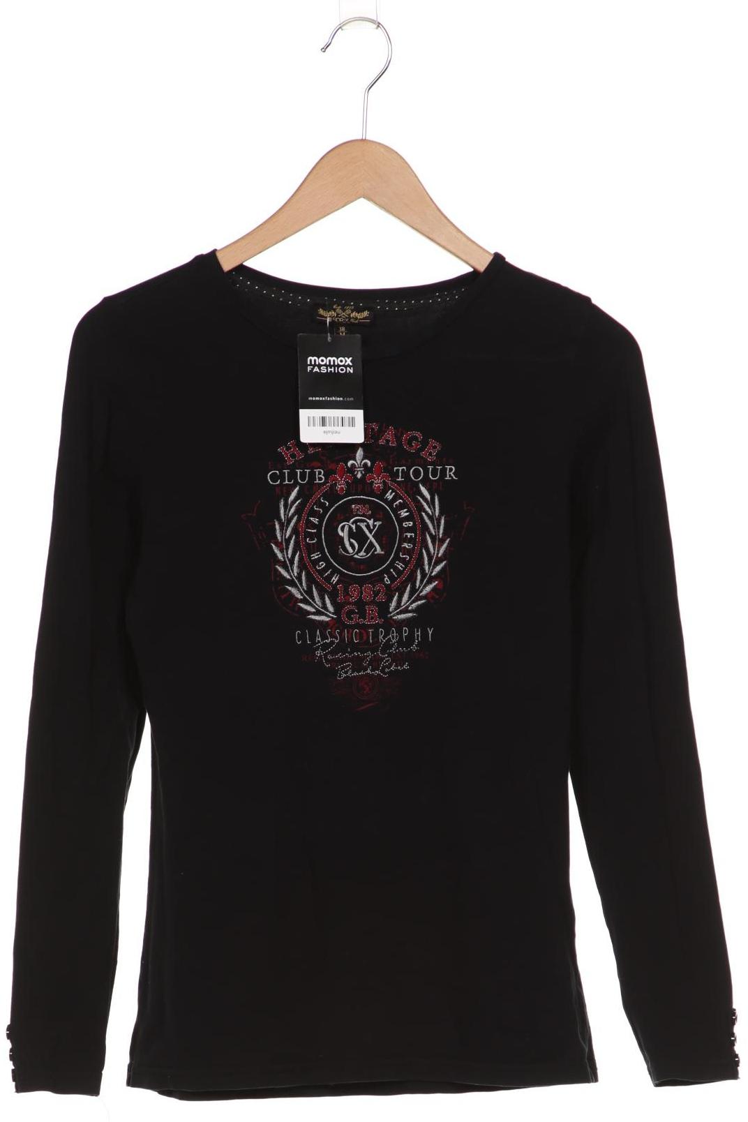 

Soccx Damen Langarmshirt, schwarz, Gr. 38