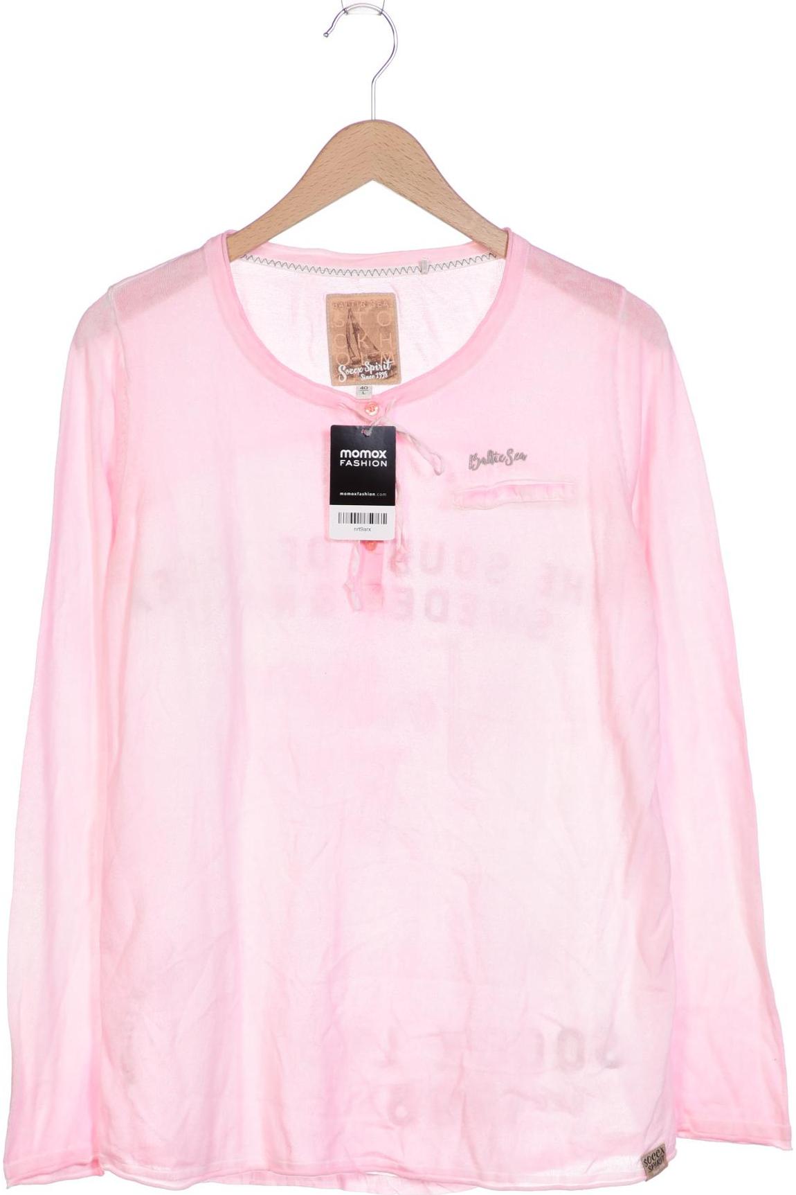 

SOCCX Damen Langarmshirt, pink