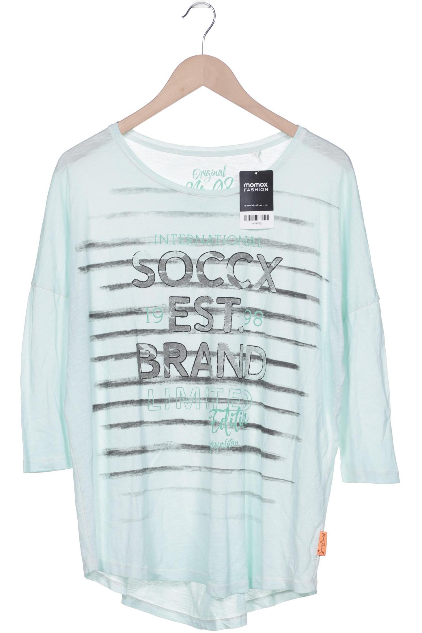 

SOCCX Damen Langarmshirt, hellgrün
