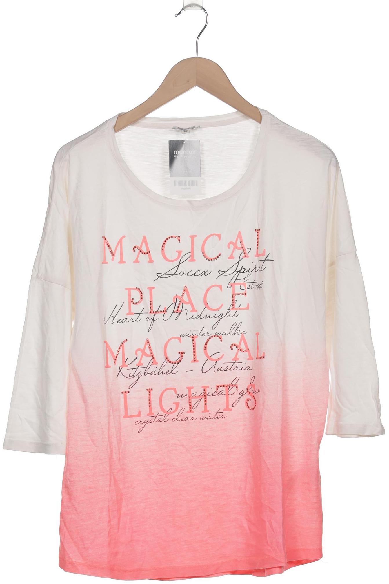 

Soccx Damen Langarmshirt, cremeweiß, Gr. 42