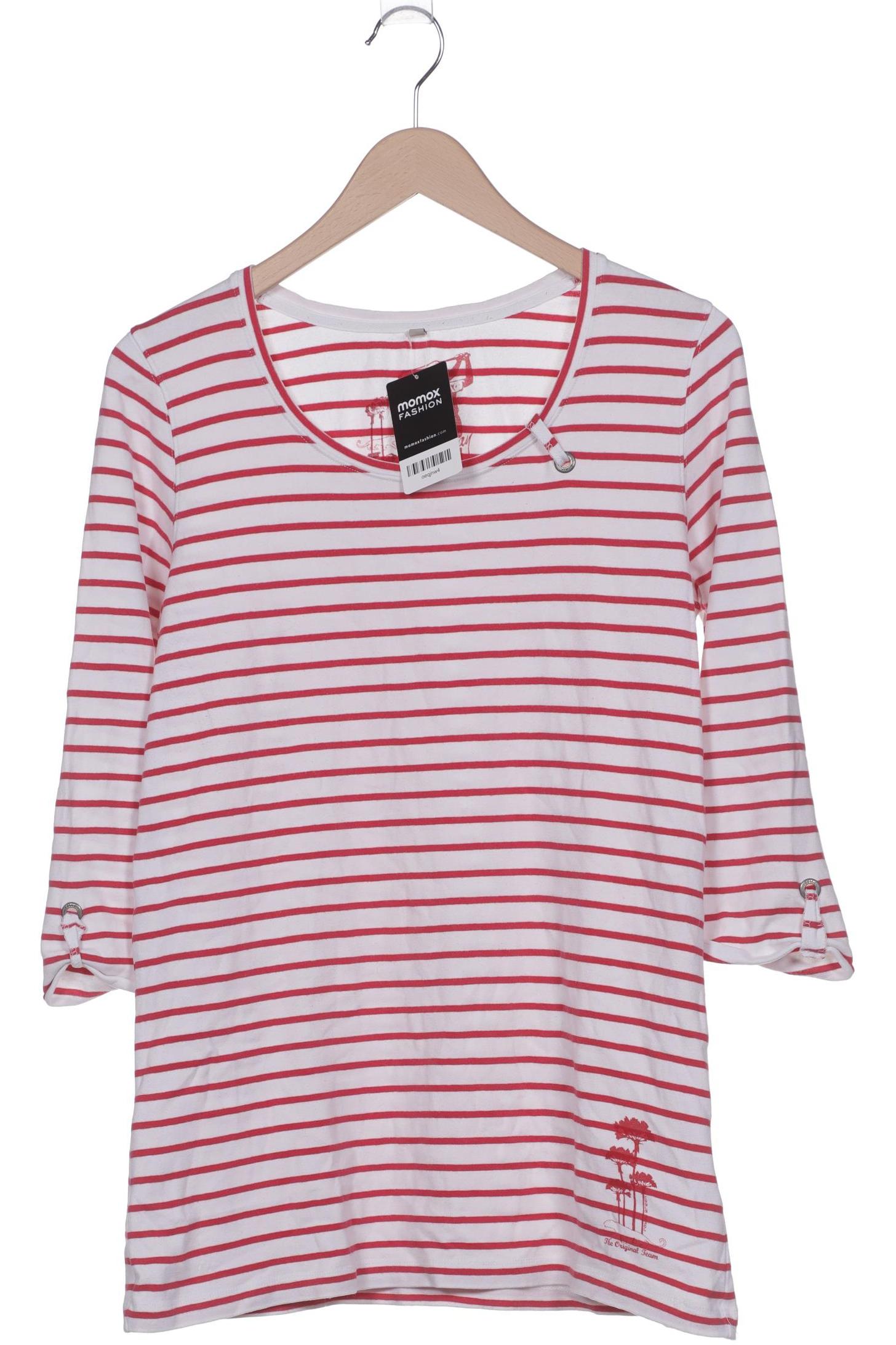 

Soccx Damen Langarmshirt, weiß, Gr. 42