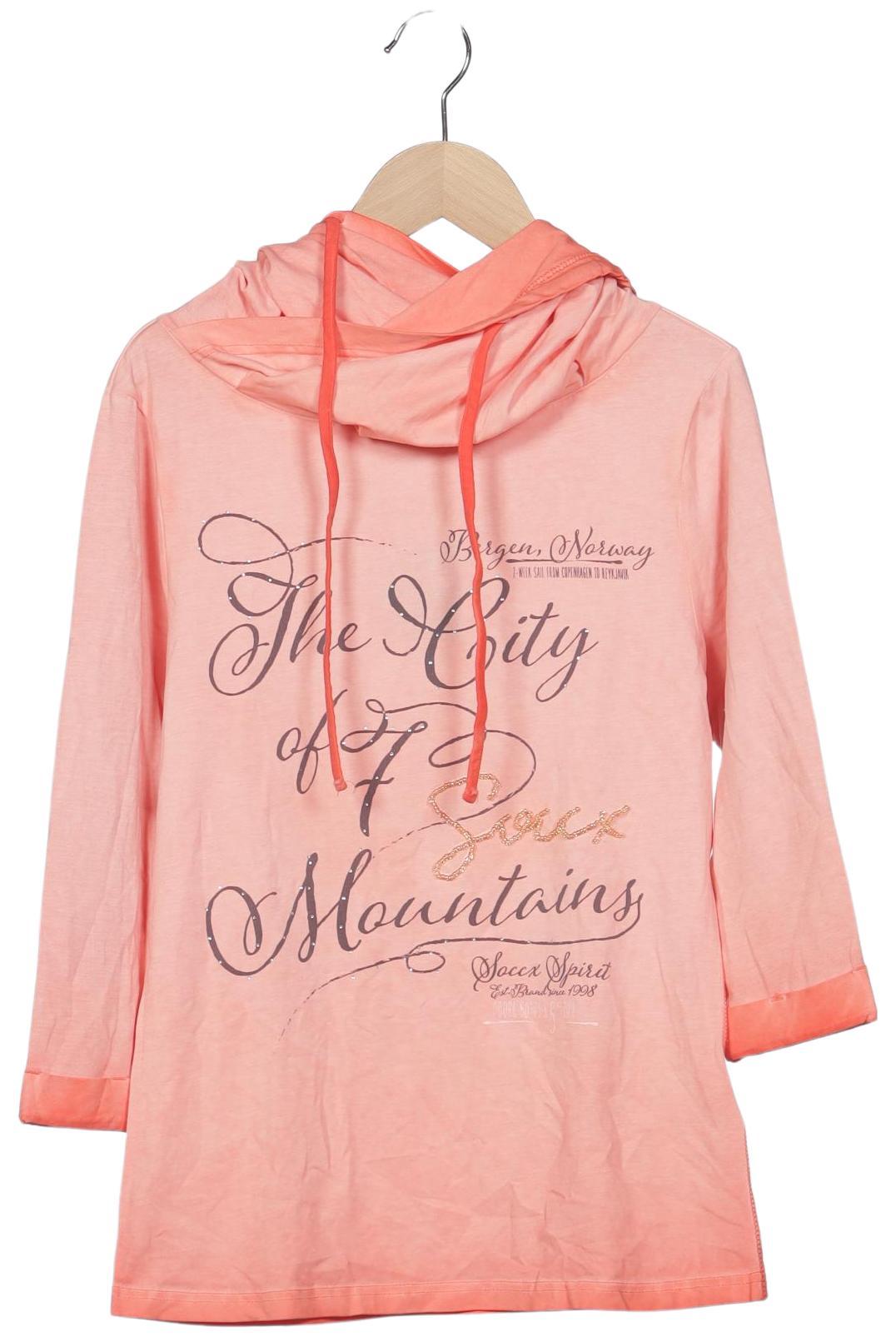 

Soccx Damen Langarmshirt, pink, Gr. 36