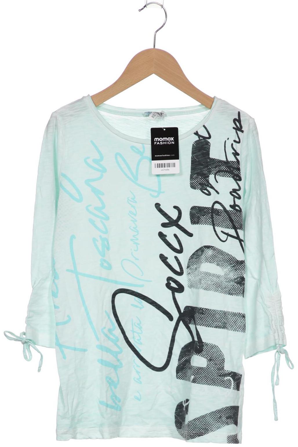 

Soccx Damen Langarmshirt, hellblau, Gr. 34