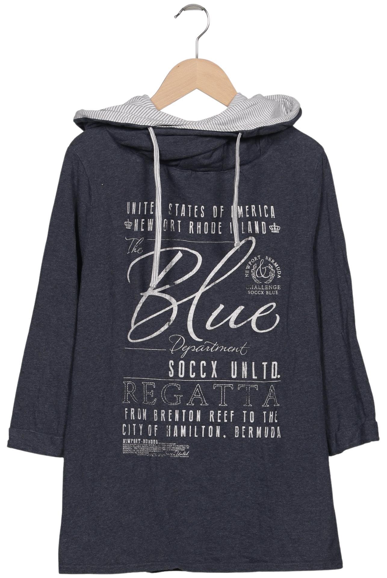 

Soccx Damen Langarmshirt, marineblau, Gr. 40