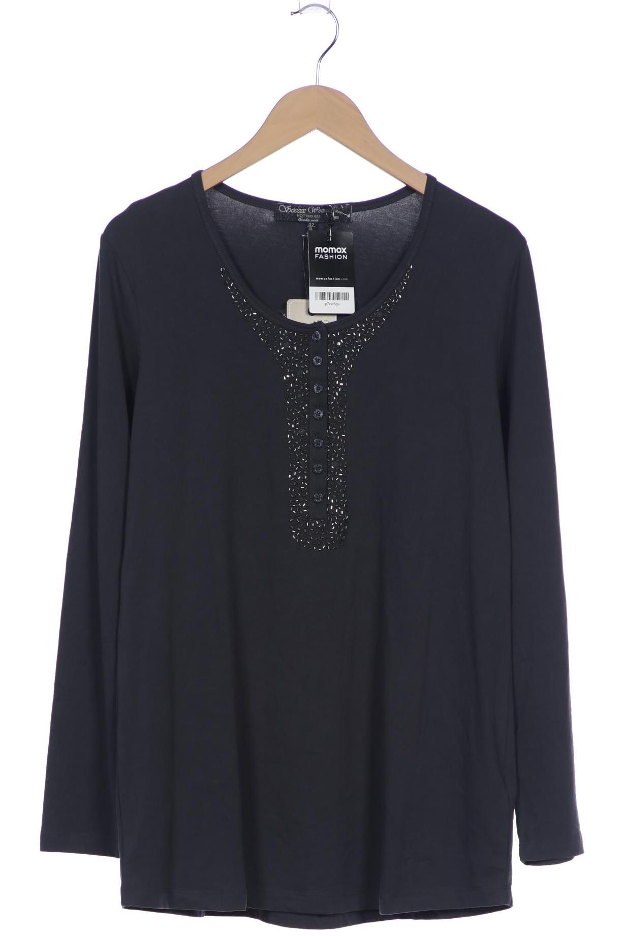 

Soccx Damen Langarmshirt, grau, Gr. 42