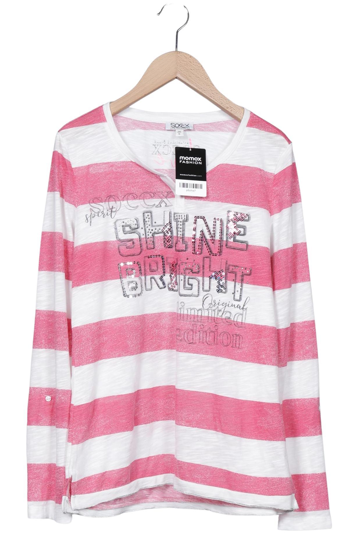 

Soccx Damen Langarmshirt, mehrfarbig, Gr. 36