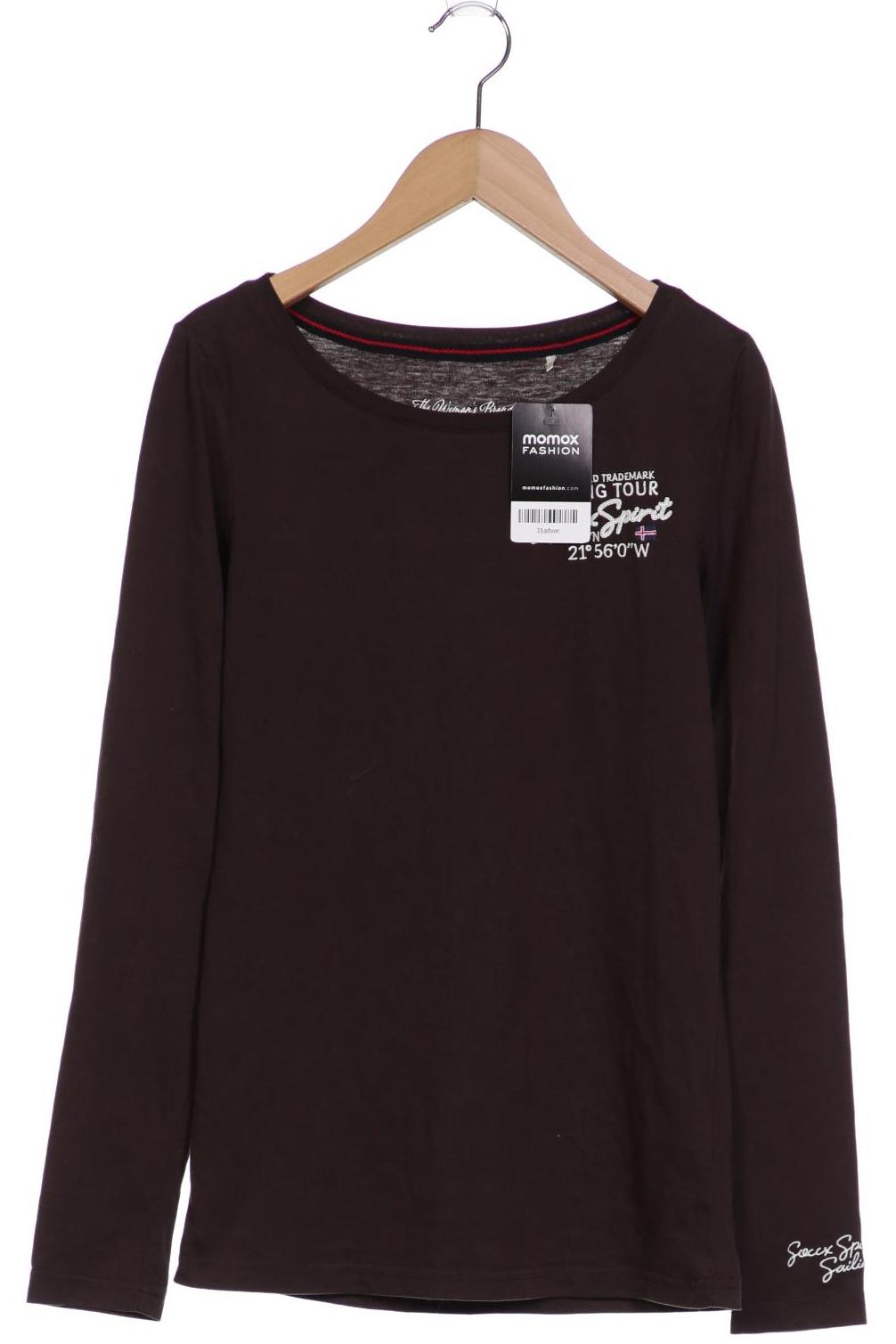 

Soccx Damen Langarmshirt, grau, Gr. 34