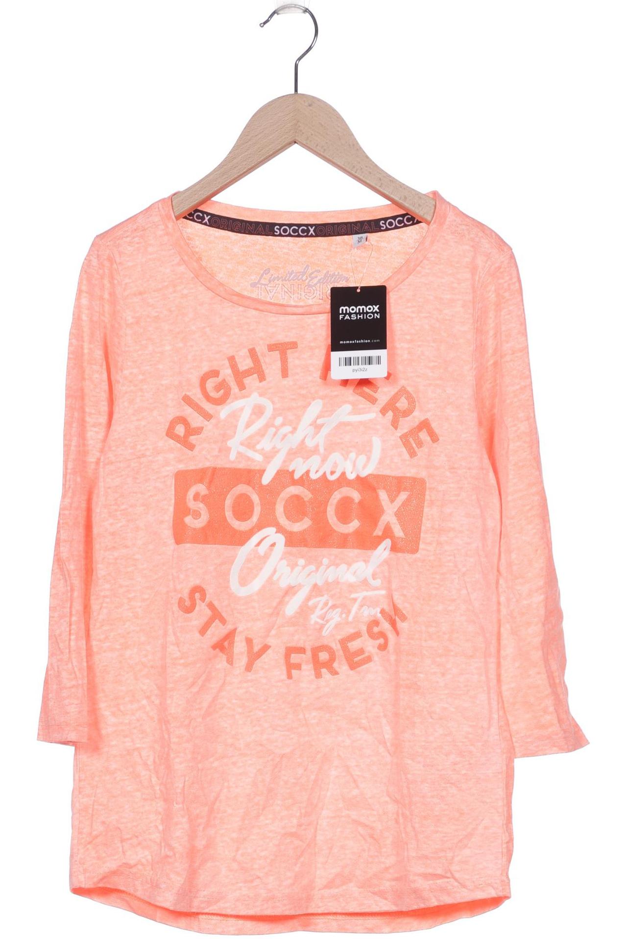 

SOCCX Damen Langarmshirt, neon