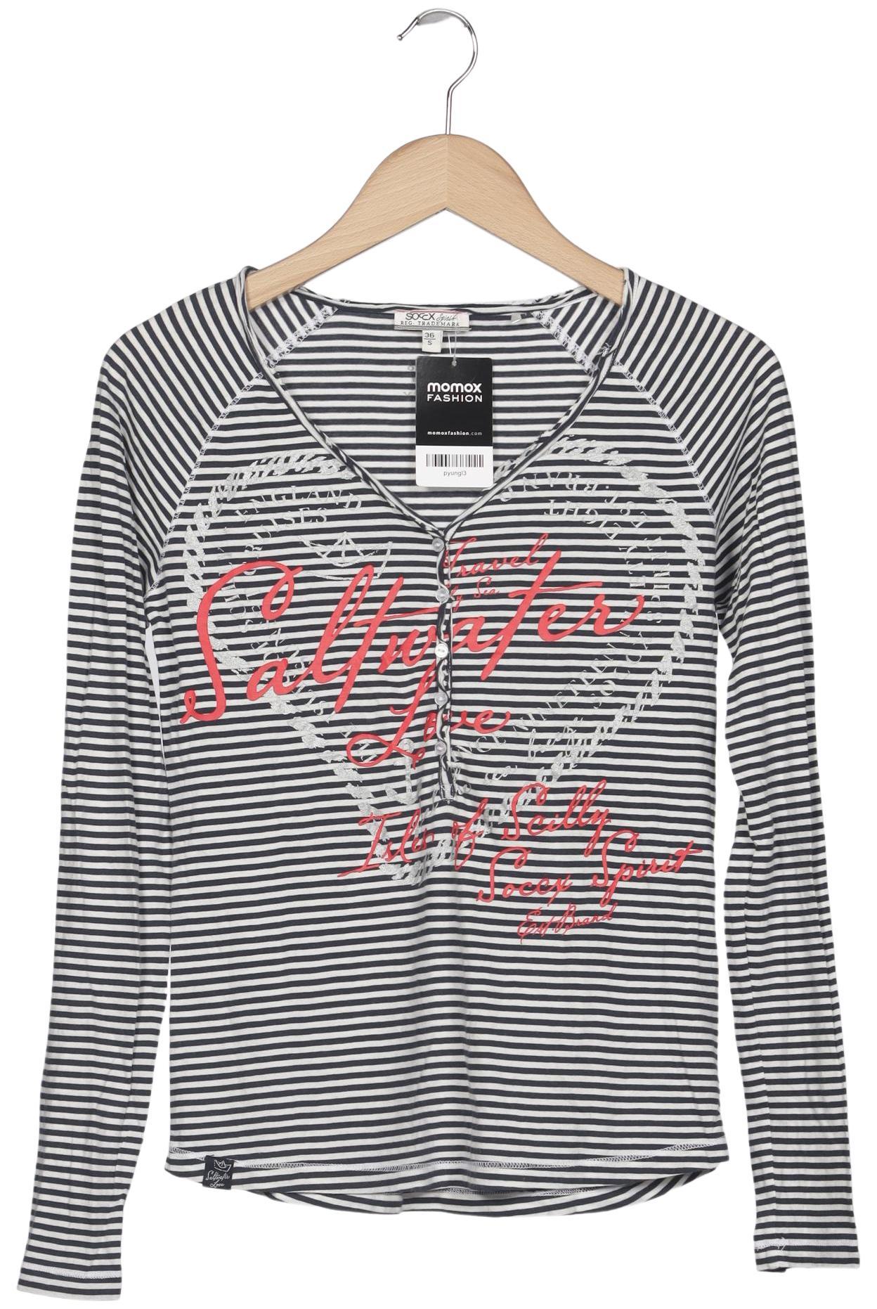 

Soccx Damen Langarmshirt, mehrfarbig, Gr. 36