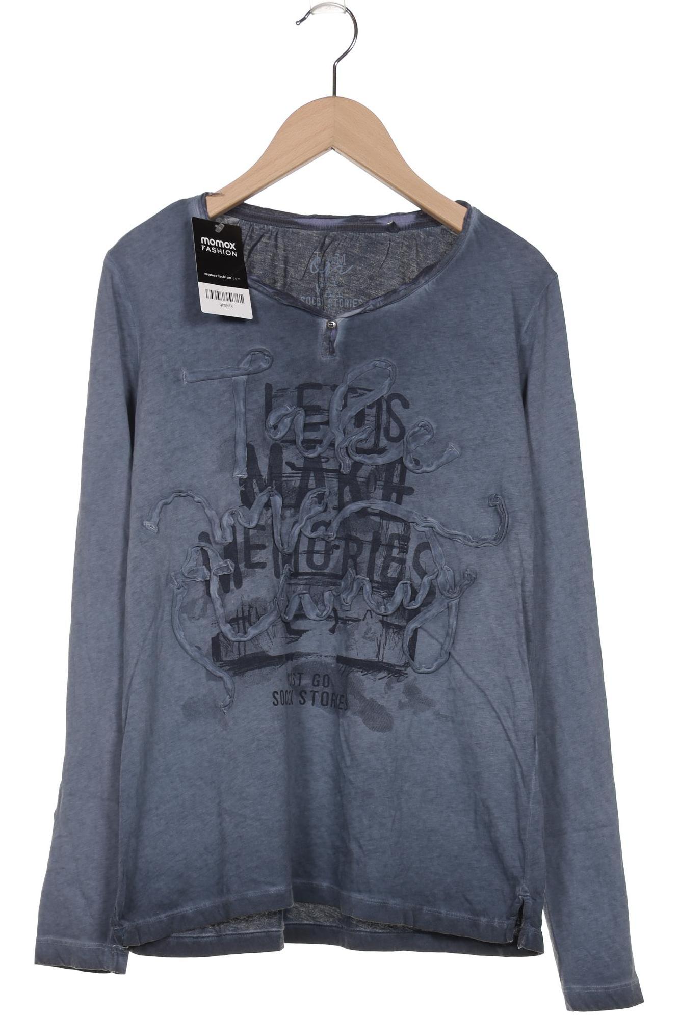 

Soccx Damen Langarmshirt, marineblau, Gr. 38