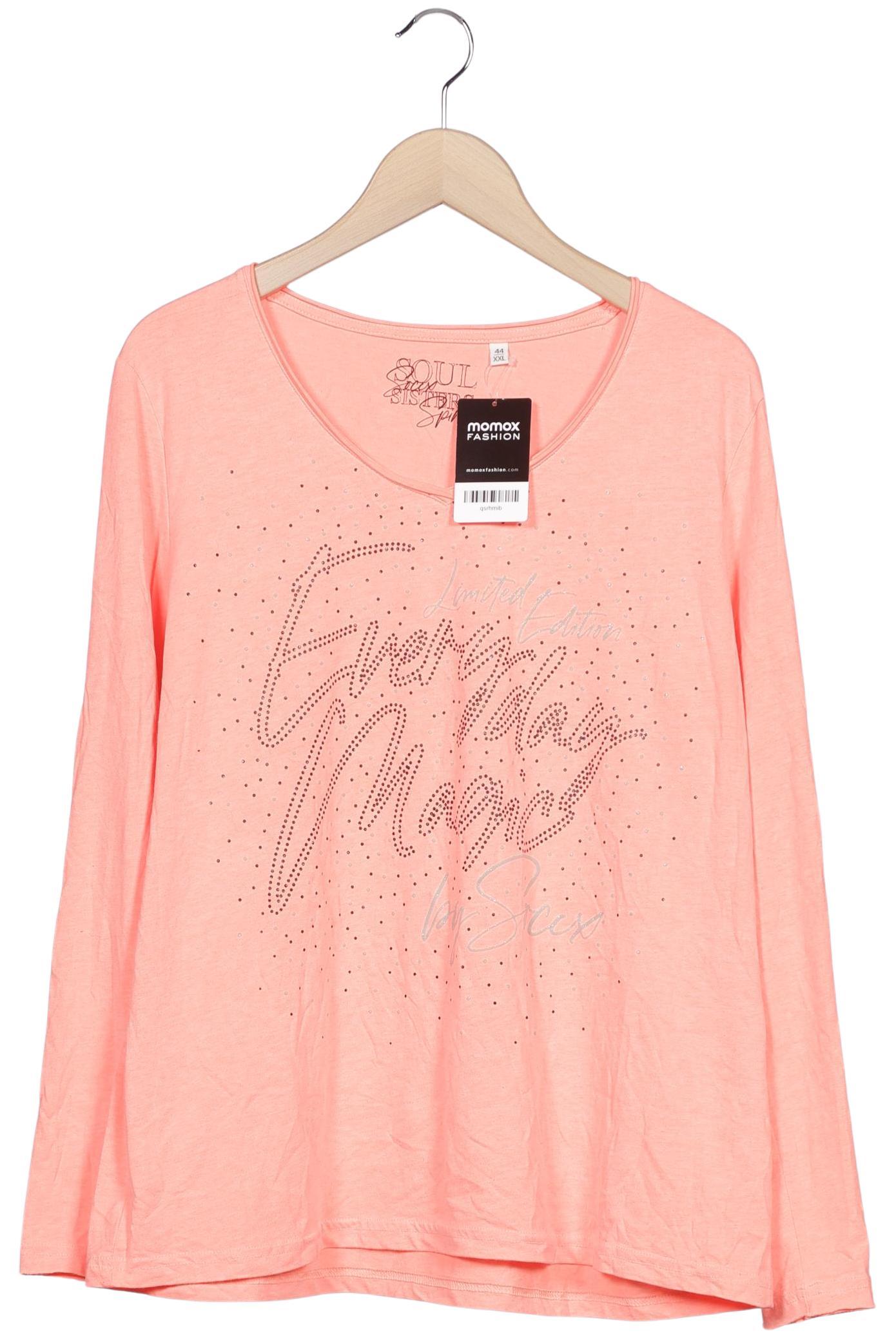 

Soccx Damen Langarmshirt, pink, Gr. 44