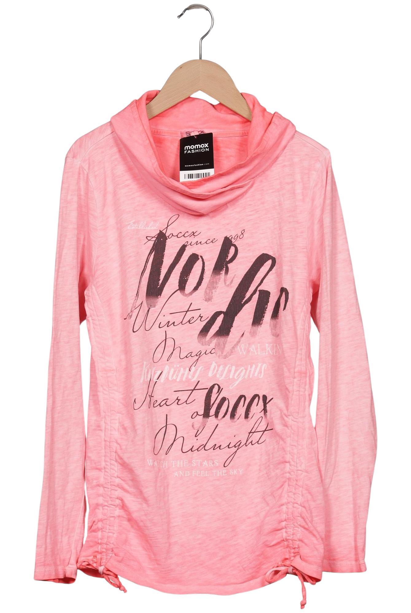 

Soccx Damen Langarmshirt, pink, Gr. 40