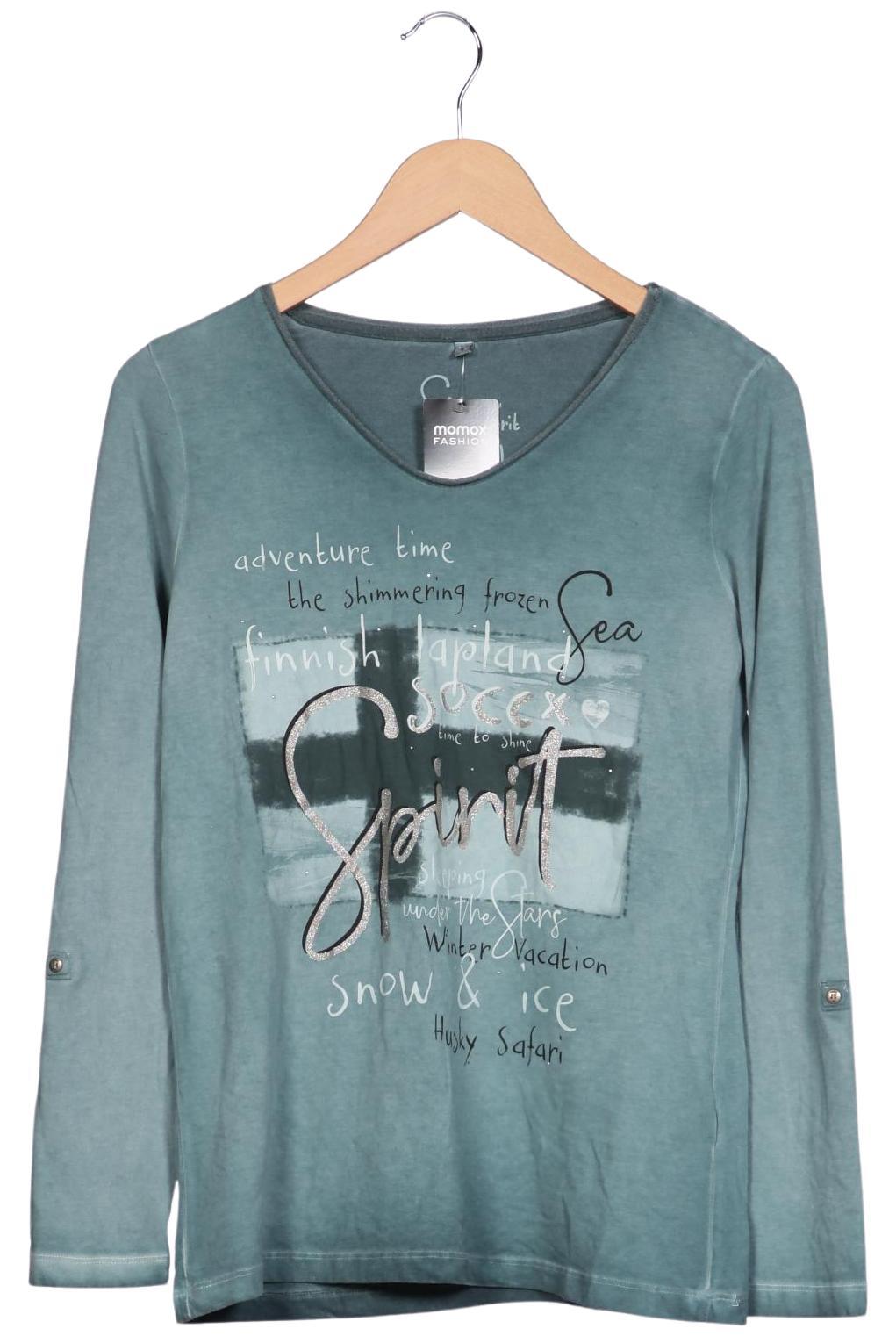 

Soccx Damen Langarmshirt, türkis, Gr. 36