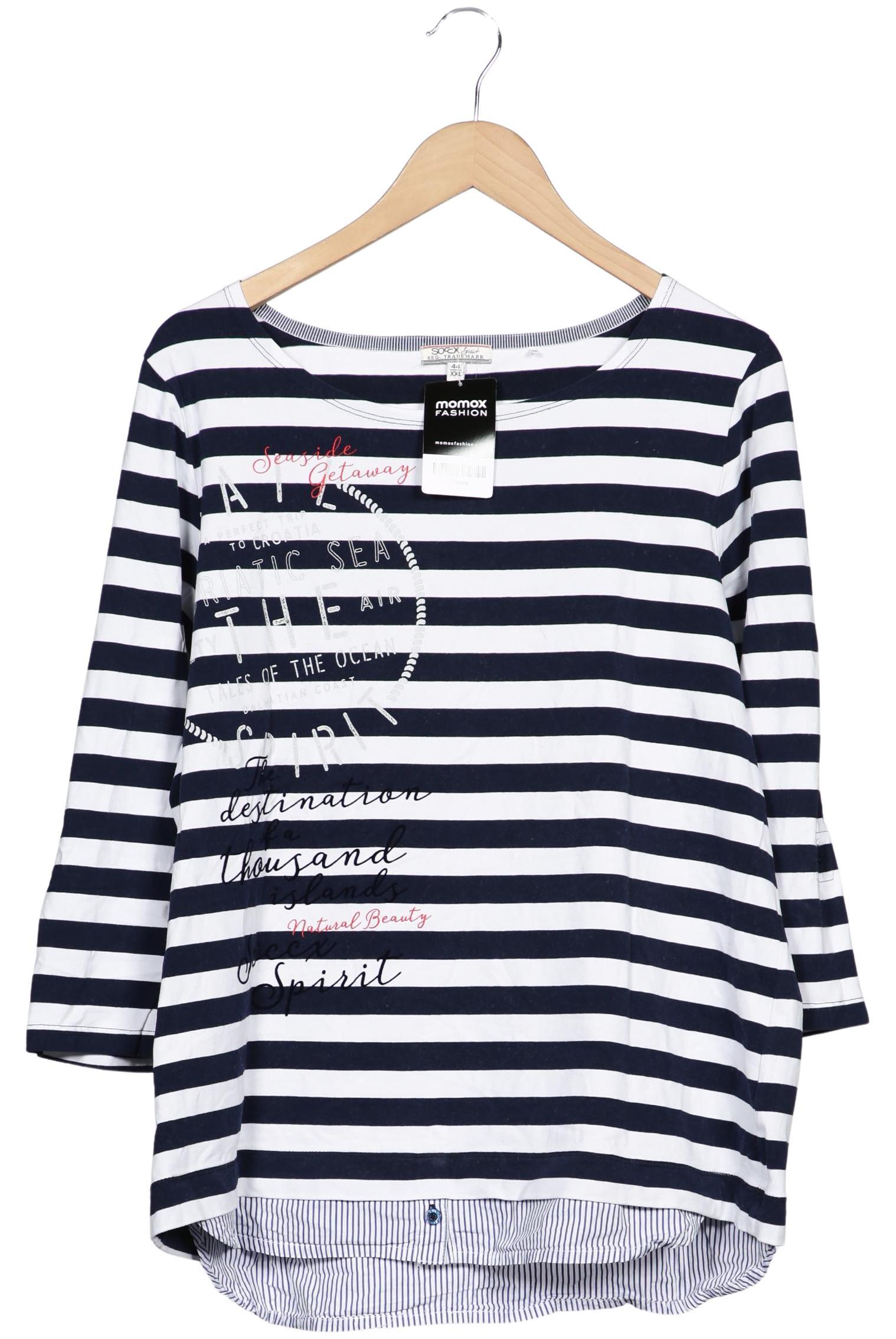 

Soccx Damen Langarmshirt, mehrfarbig, Gr. 44