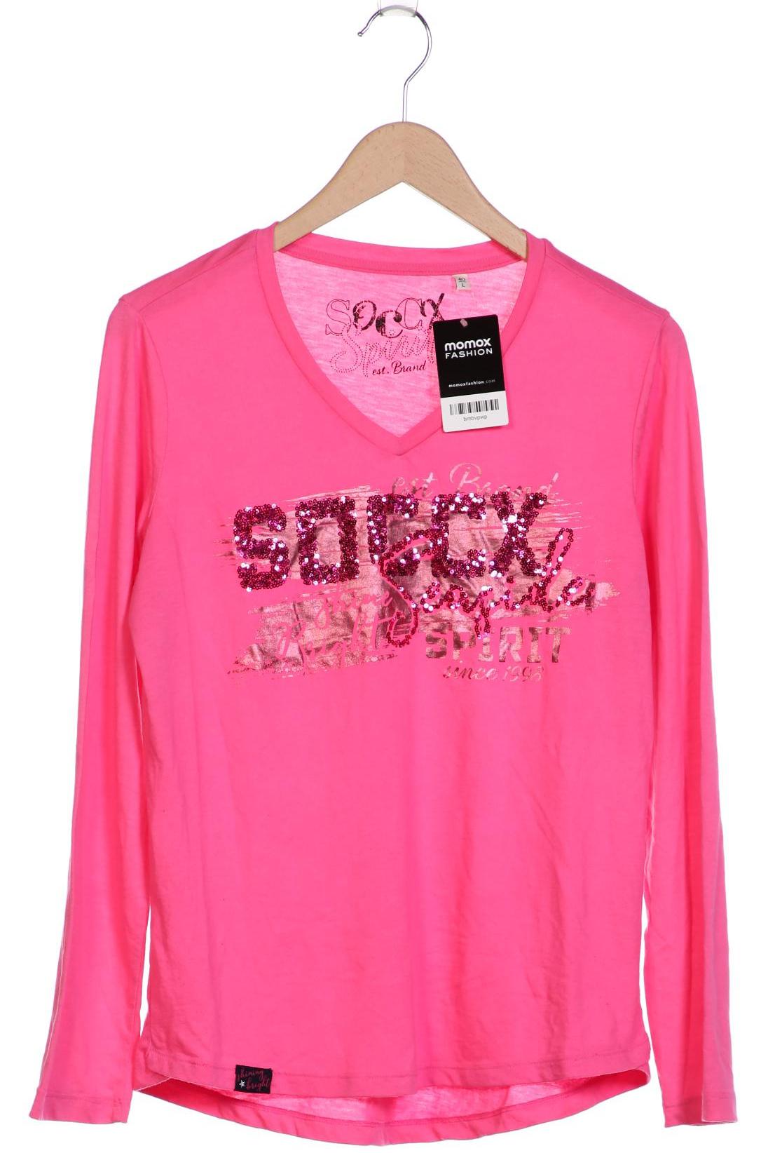 

Soccx Damen Langarmshirt, pink, Gr. 40