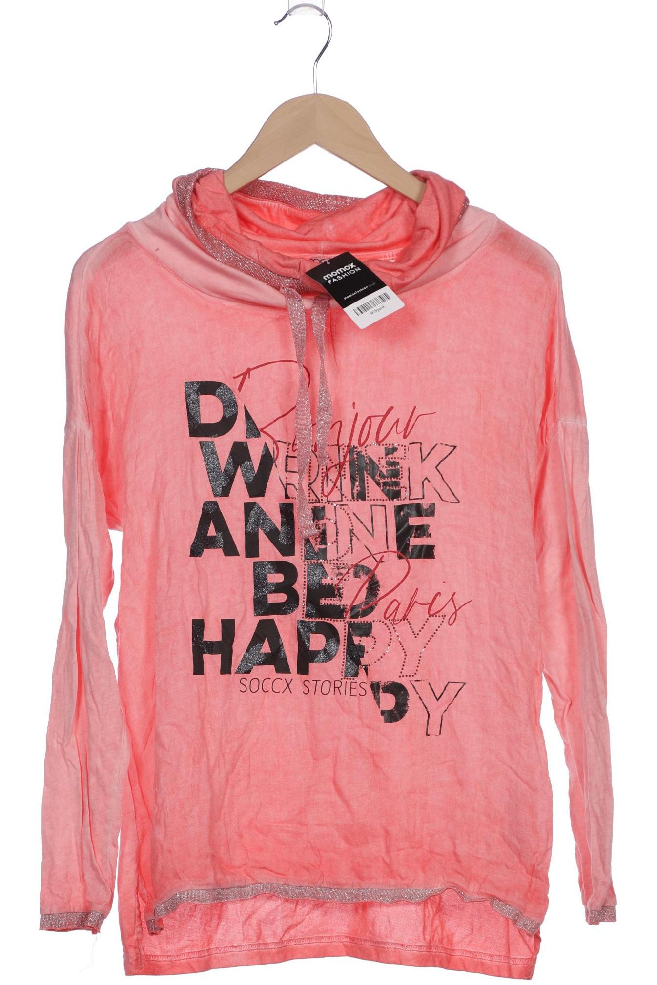 

Soccx Damen Langarmshirt, pink, Gr. 38