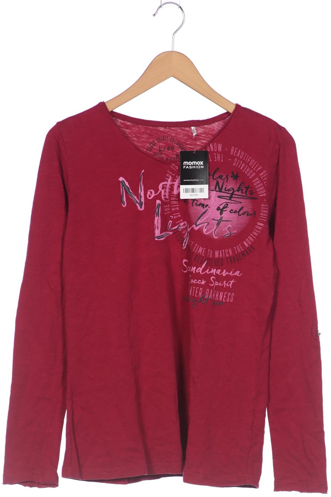 

Soccx Damen Langarmshirt, pink, Gr. 40