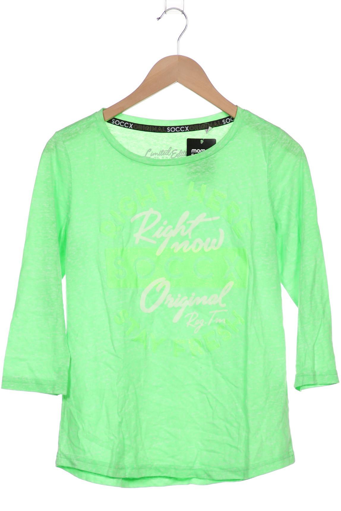 

SOCCX Damen Langarmshirt, neon