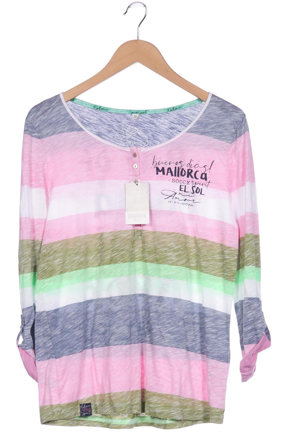

Soccx Damen Langarmshirt, mehrfarbig, Gr. 42