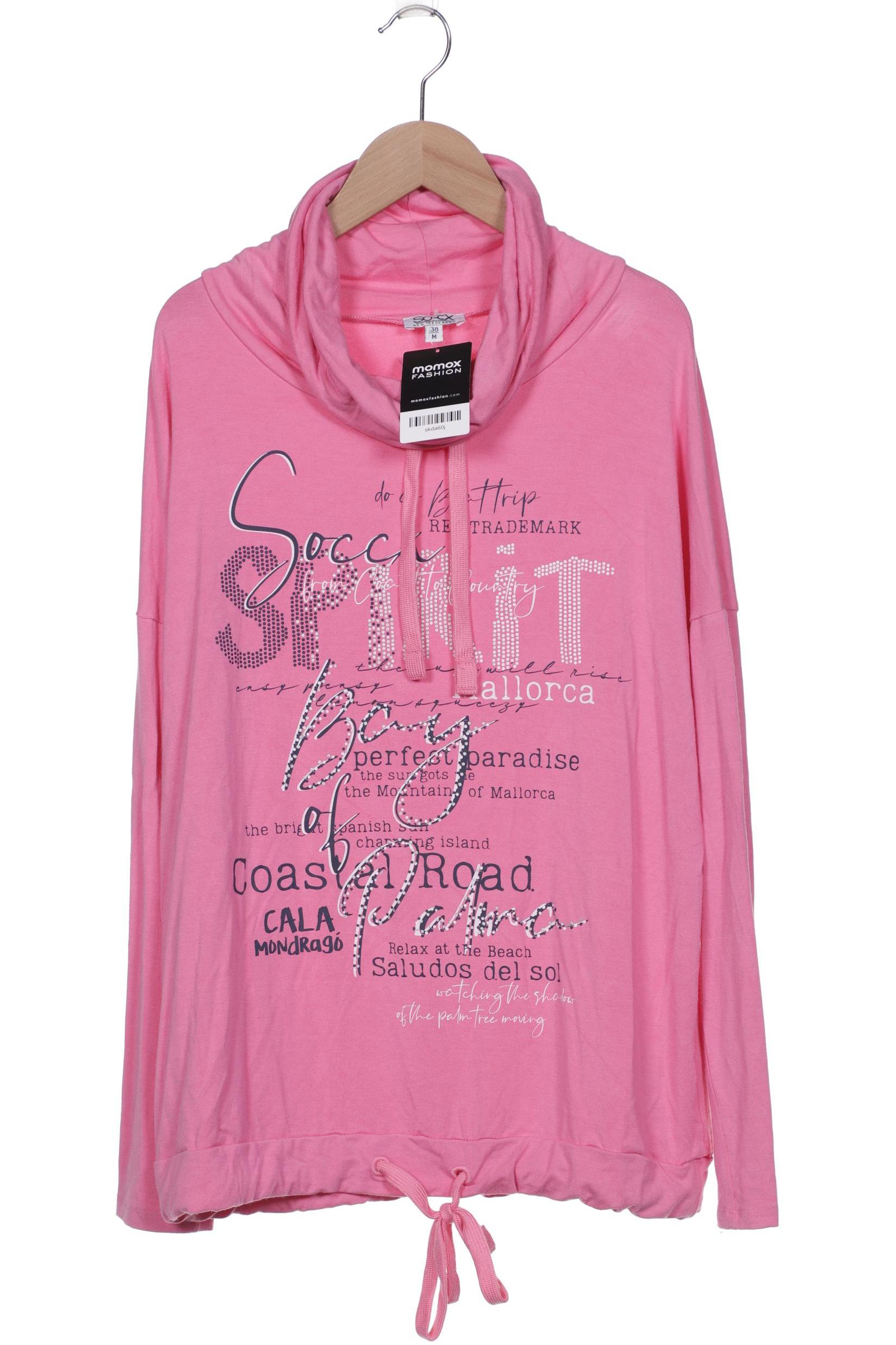 

SOCCX Damen Langarmshirt, pink