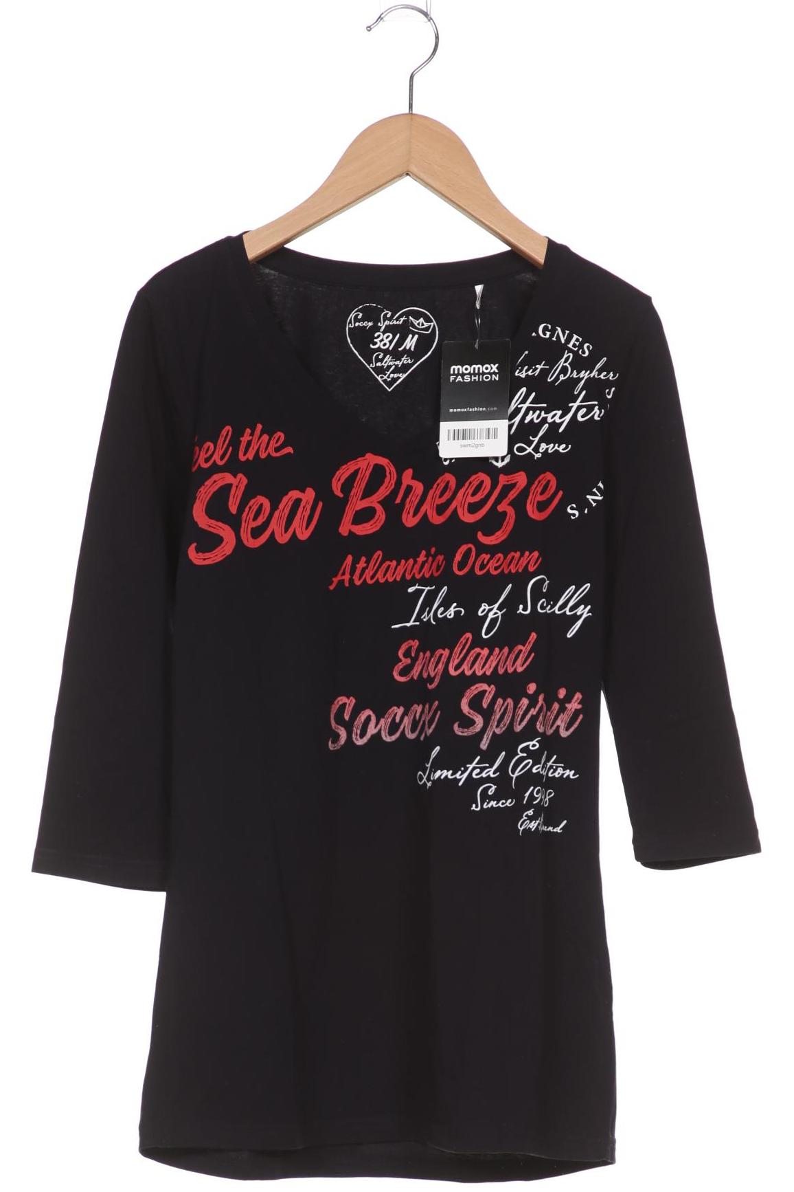 

Soccx Damen Langarmshirt, marineblau, Gr. 38
