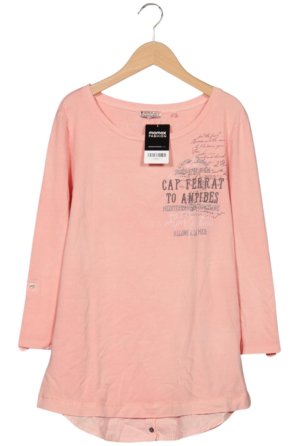 

Soccx Damen Langarmshirt, pink, Gr. 40