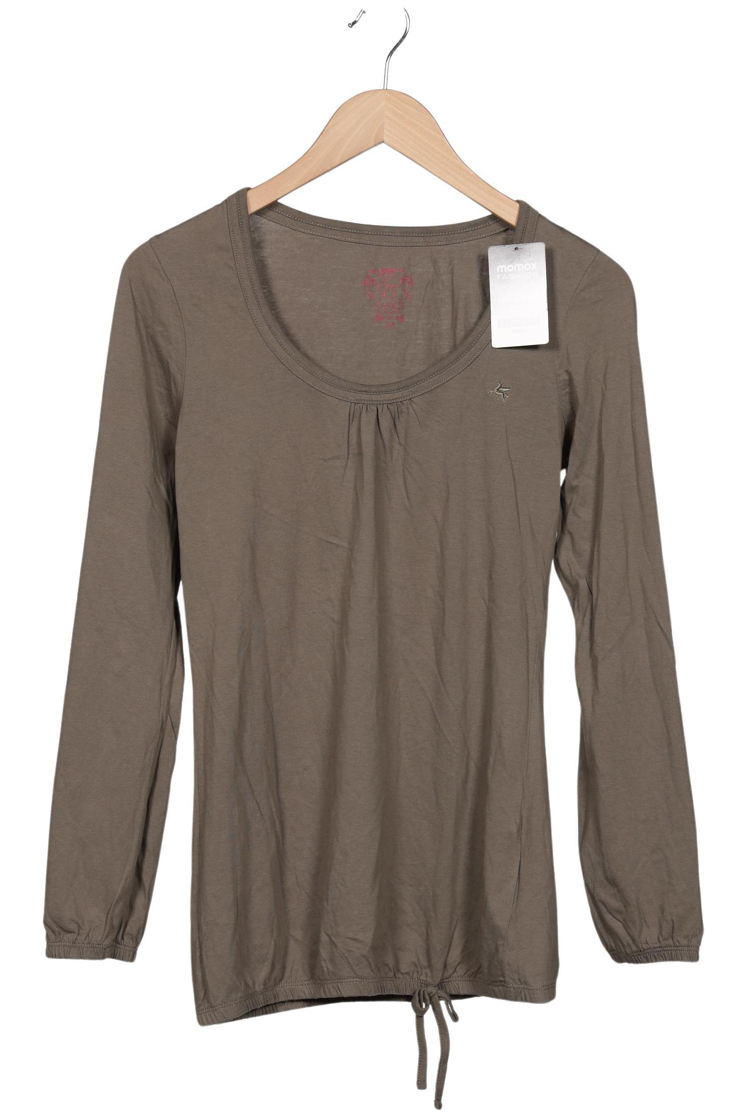 

Soccx Damen Langarmshirt, grün, Gr. 38