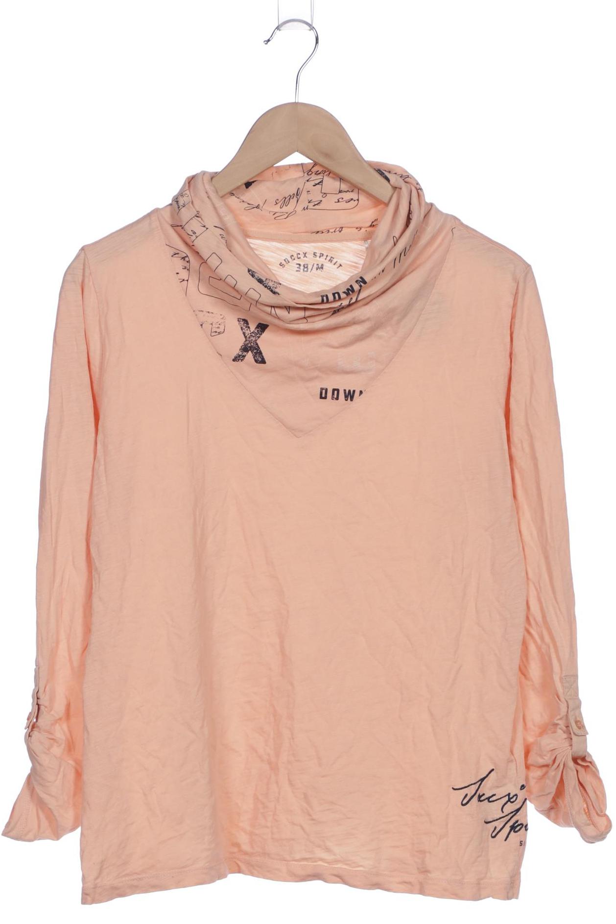 

Soccx Damen Langarmshirt, orange, Gr. 38