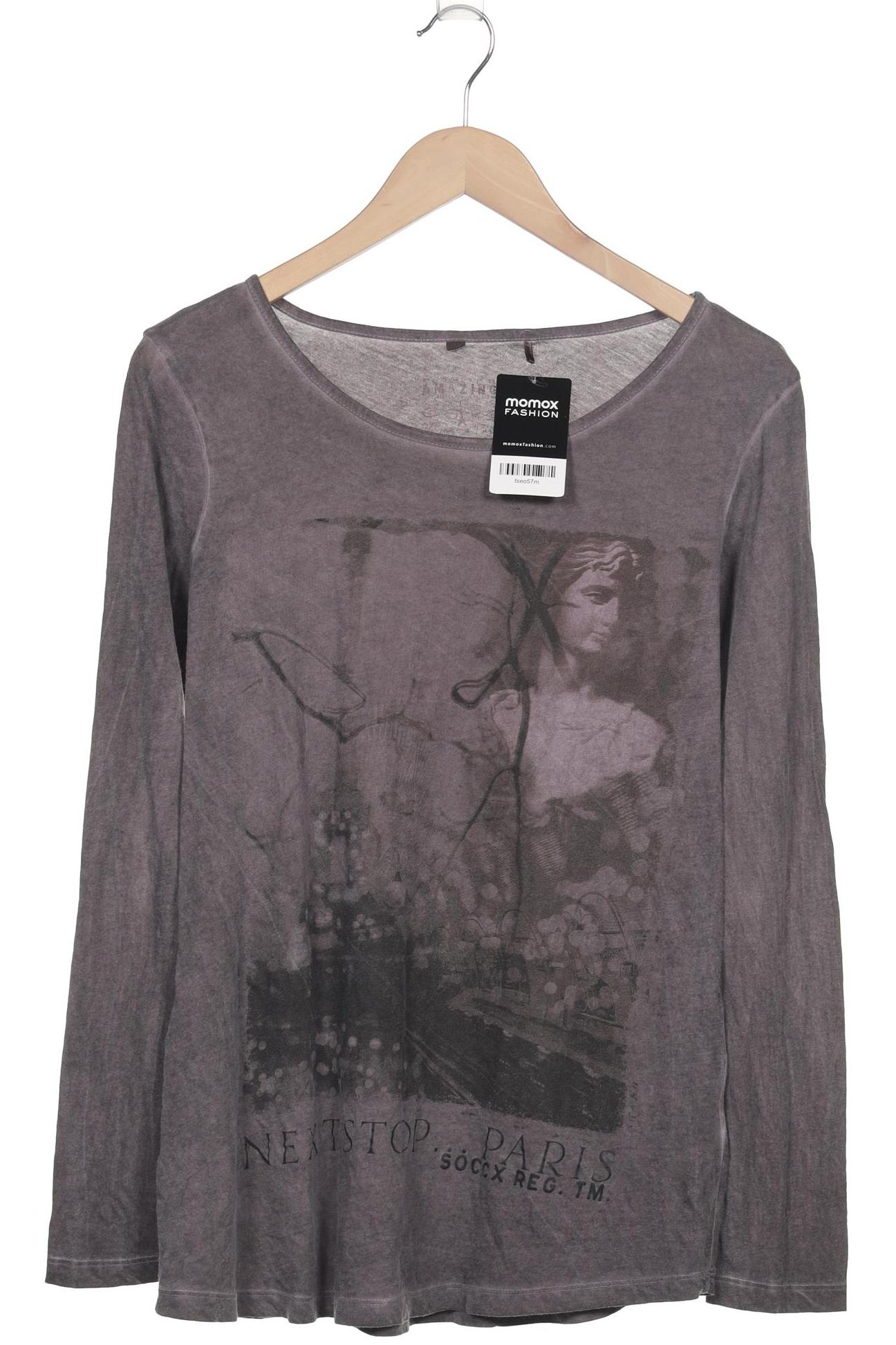 

Soccx Damen Langarmshirt, flieder, Gr. 38