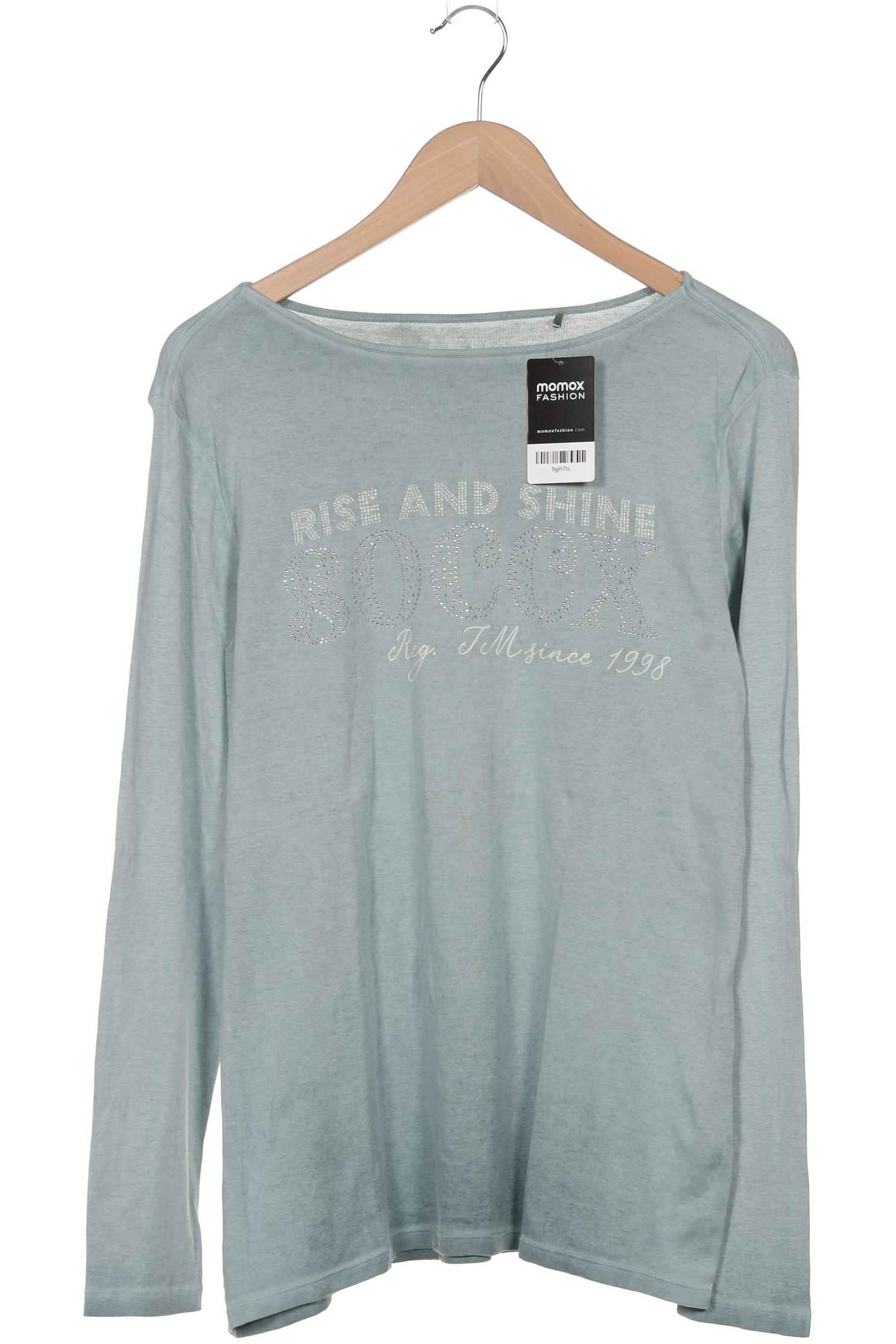 

Soccx Damen Langarmshirt, türkis, Gr. 44