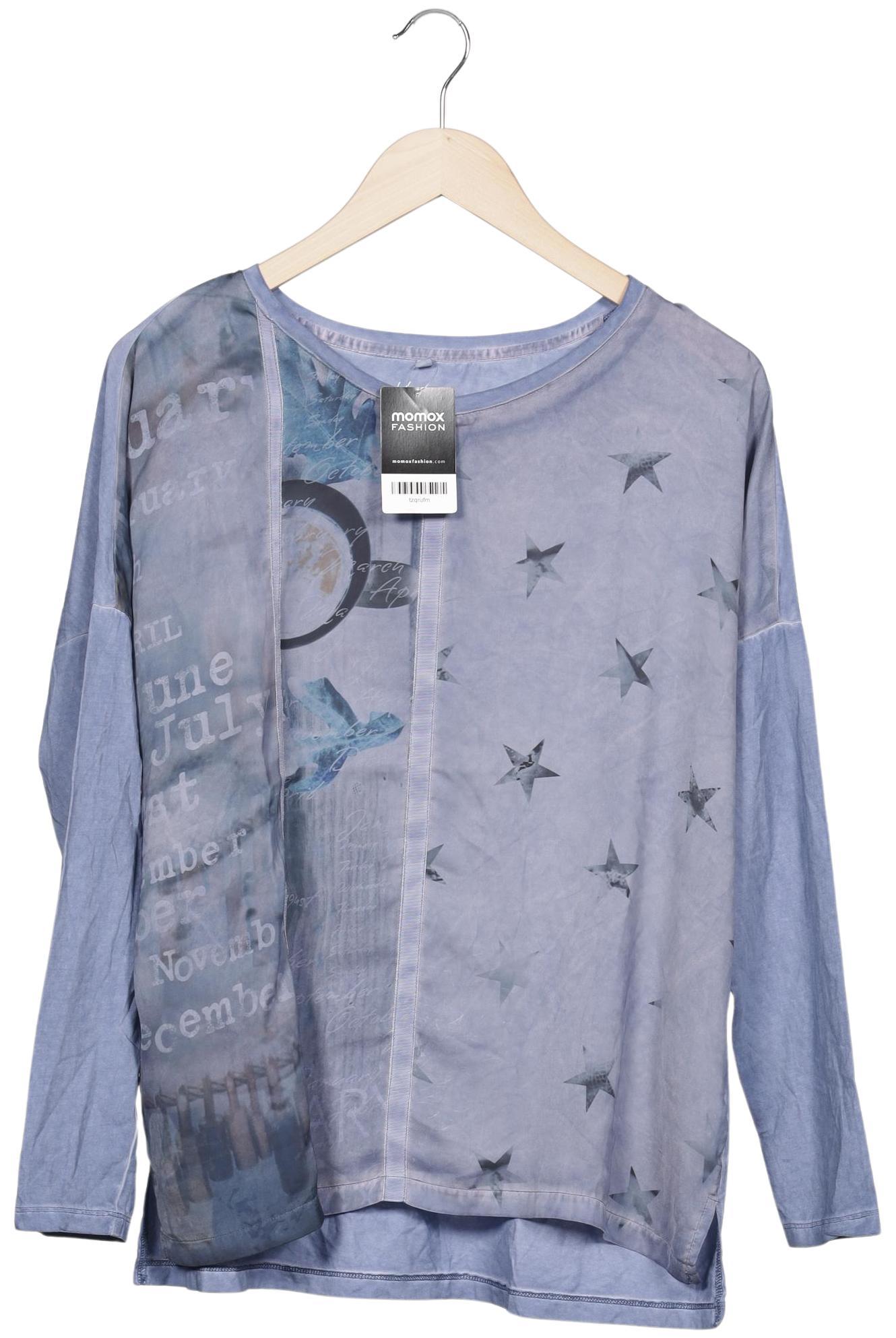 

Soccx Damen Langarmshirt, hellblau, Gr. 40