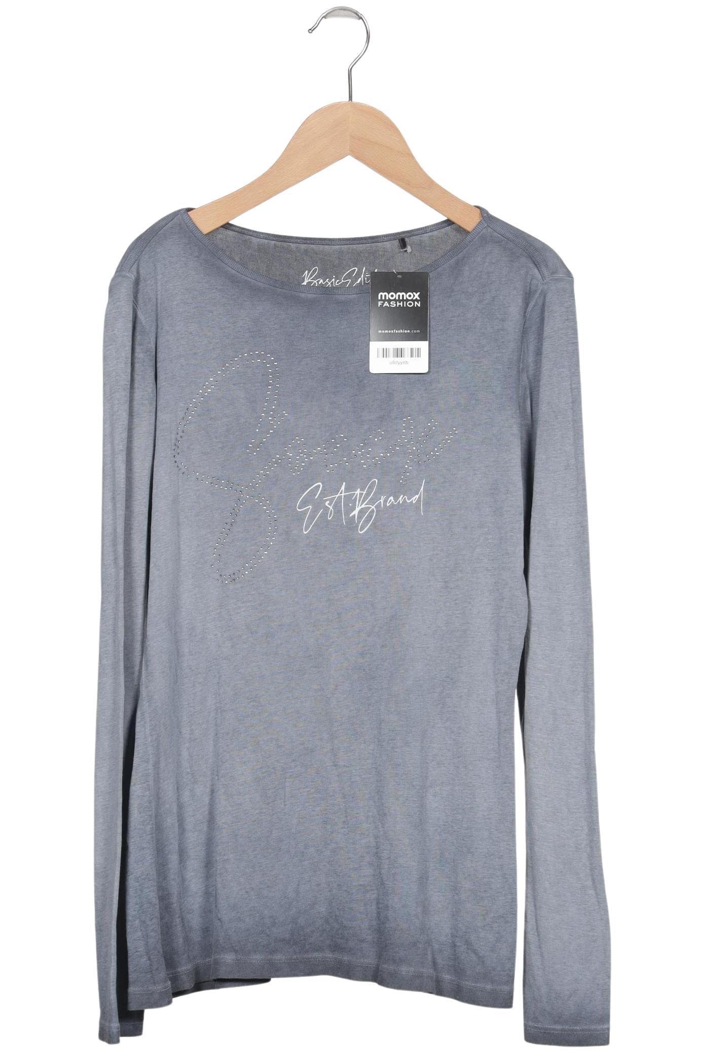 

Soccx Damen Langarmshirt, grau, Gr. 38