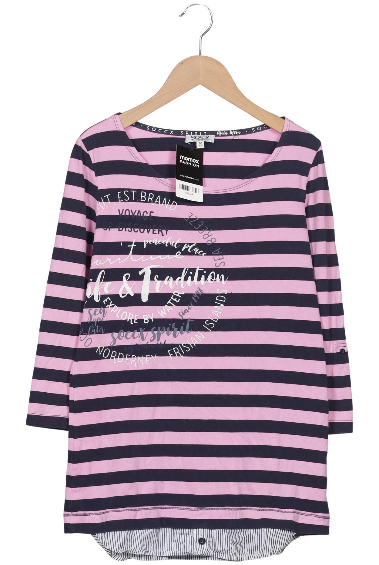 

Soccx Damen Langarmshirt, mehrfarbig, Gr. 38