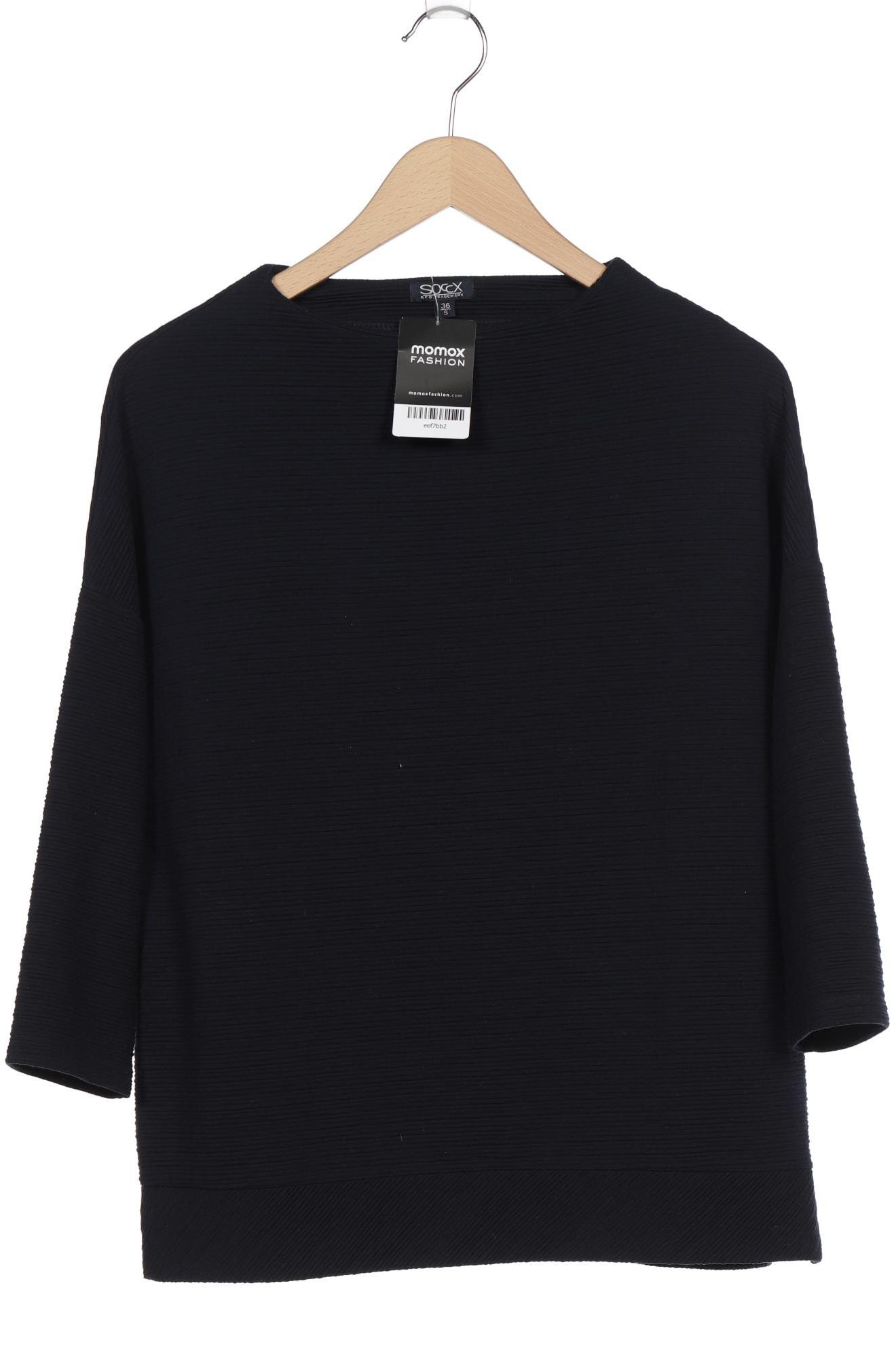

Soccx Damen Langarmshirt, marineblau, Gr. 36