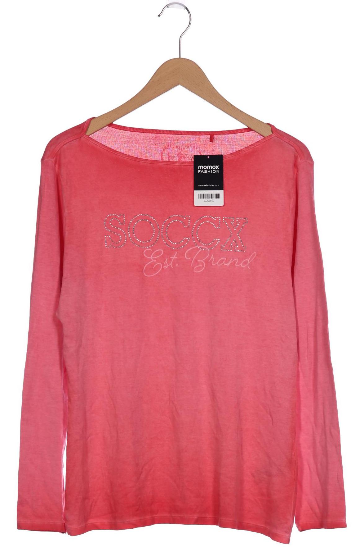 

Soccx Damen Langarmshirt, pink, Gr. 44