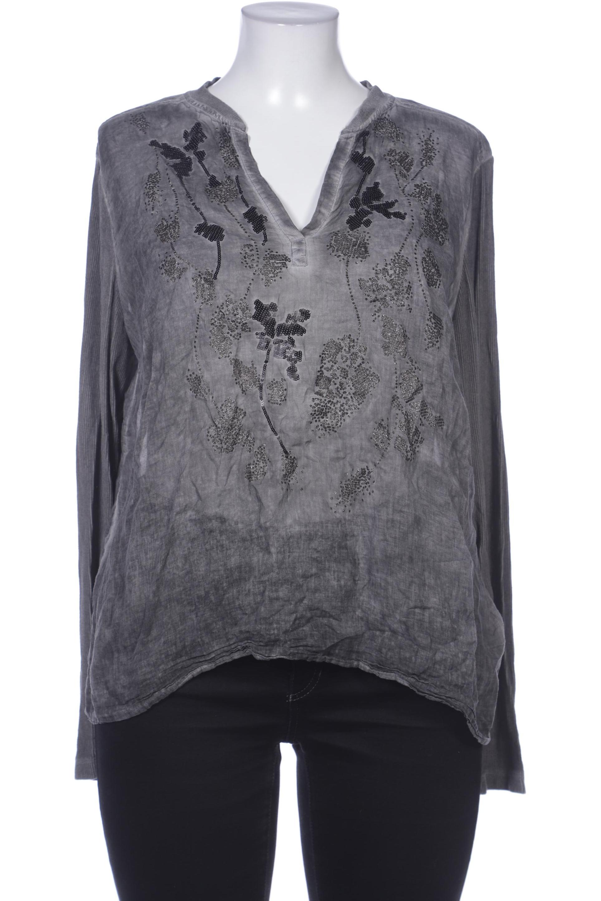 

Soccx Damen Langarmshirt, grau, Gr. 44