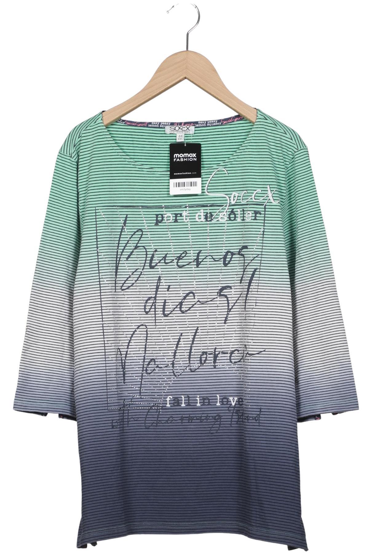 

Soccx Damen Langarmshirt, mehrfarbig, Gr. 44