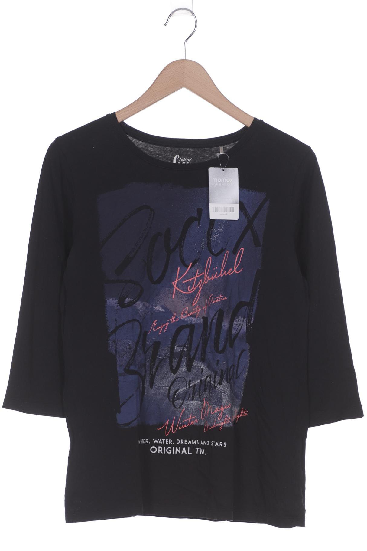 

Soccx Damen Langarmshirt, schwarz, Gr. 40