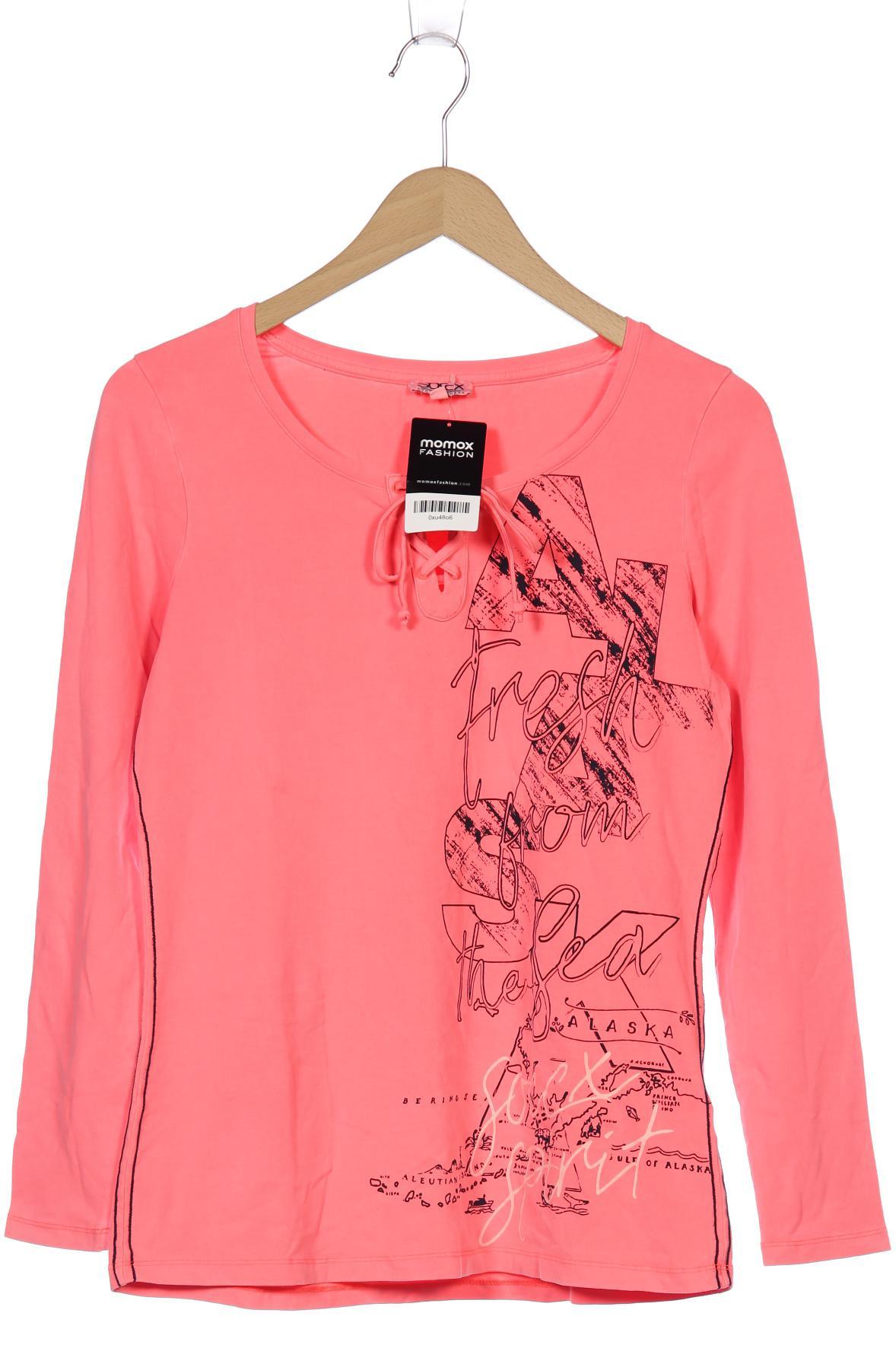 

Soccx Damen Langarmshirt, pink, Gr. 38