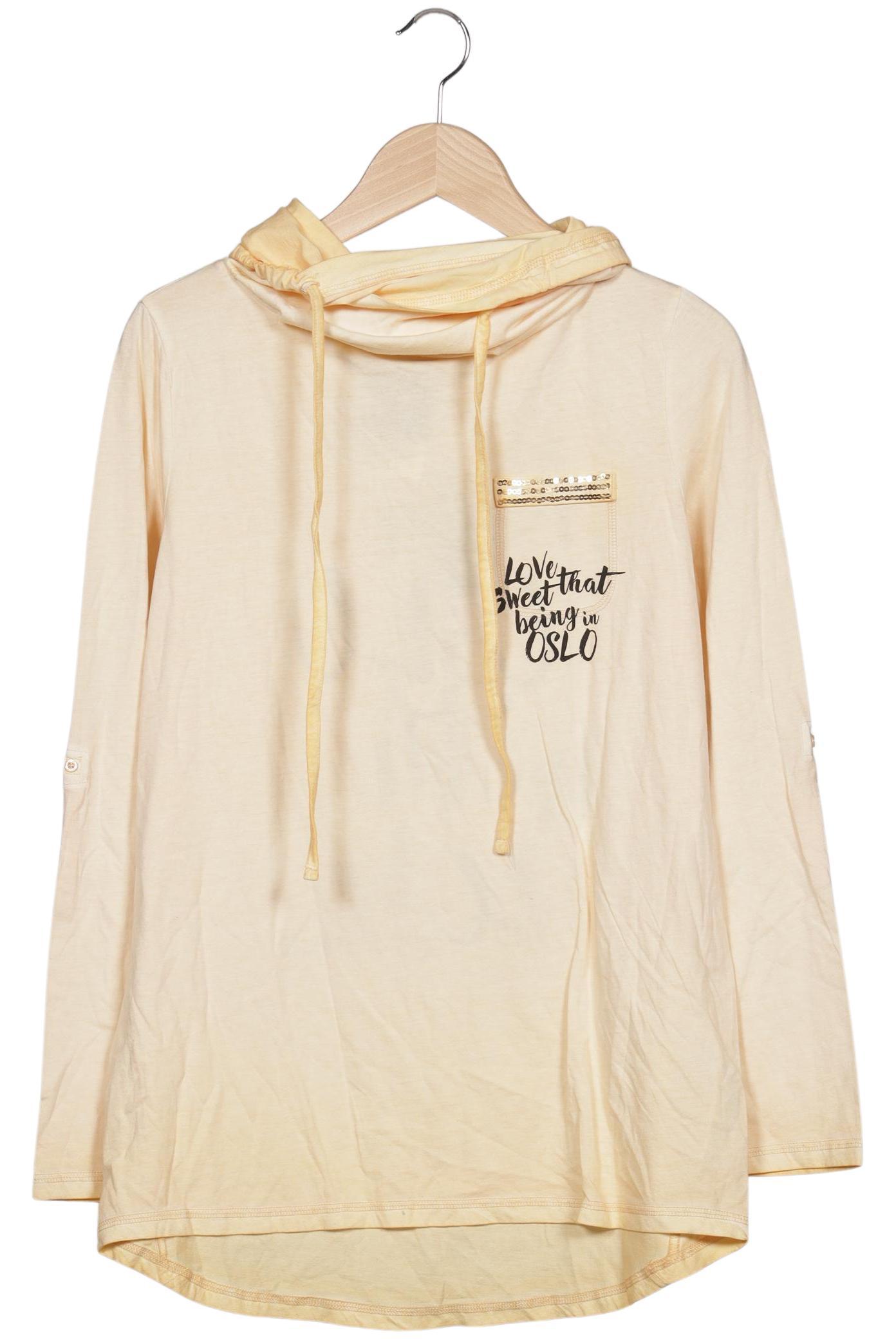 

Soccx Damen Langarmshirt, cremeweiß, Gr. 38