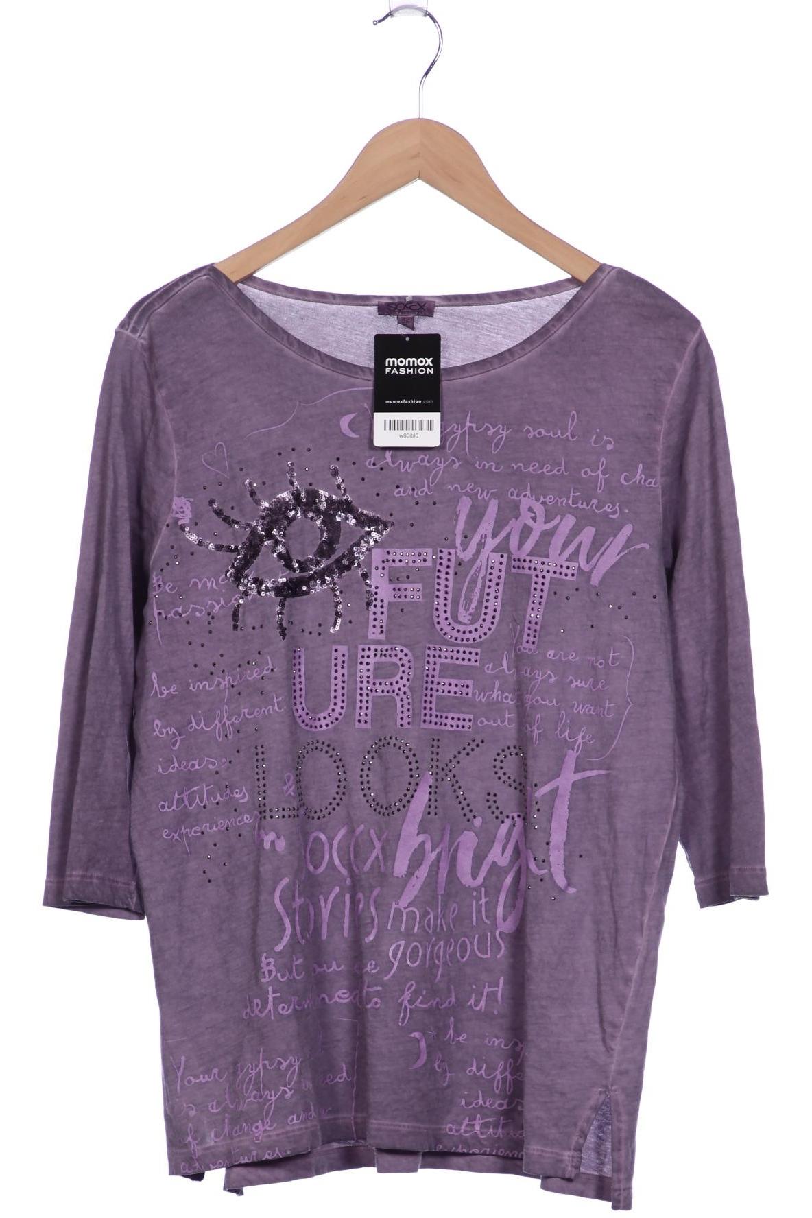 

Soccx Damen Langarmshirt, flieder, Gr. 42