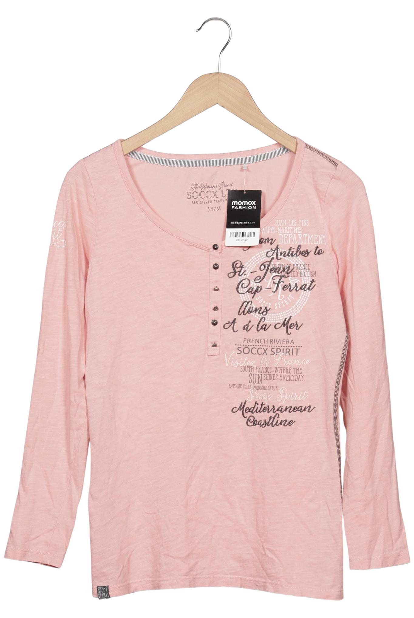 

Soccx Damen Langarmshirt, rot, Gr. 38