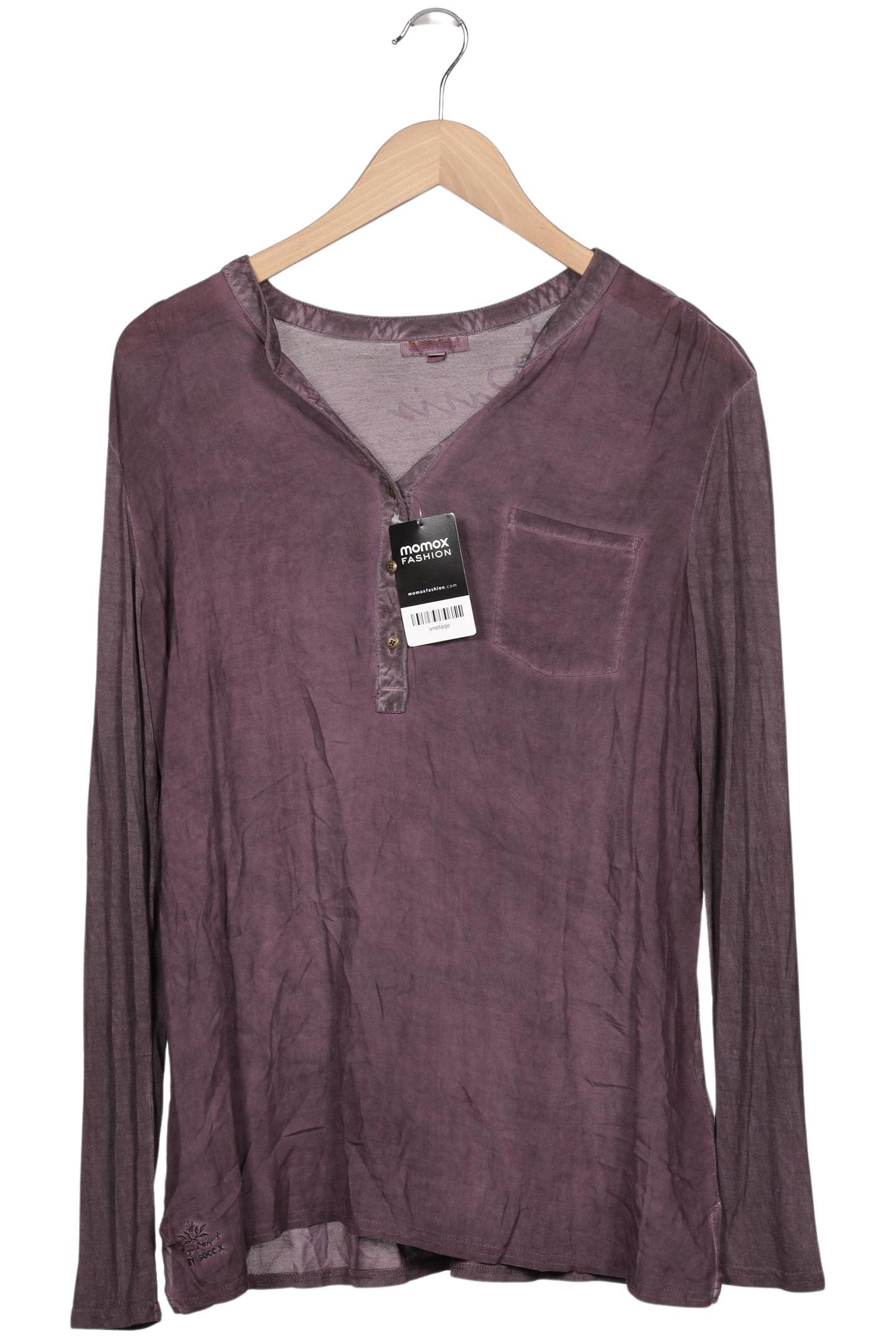 

Soccx Damen Langarmshirt, flieder, Gr. 42