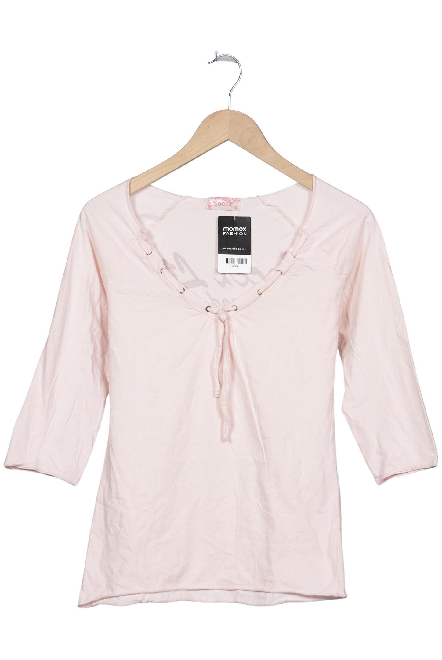 

Soccx Damen Langarmshirt, pink, Gr. 44