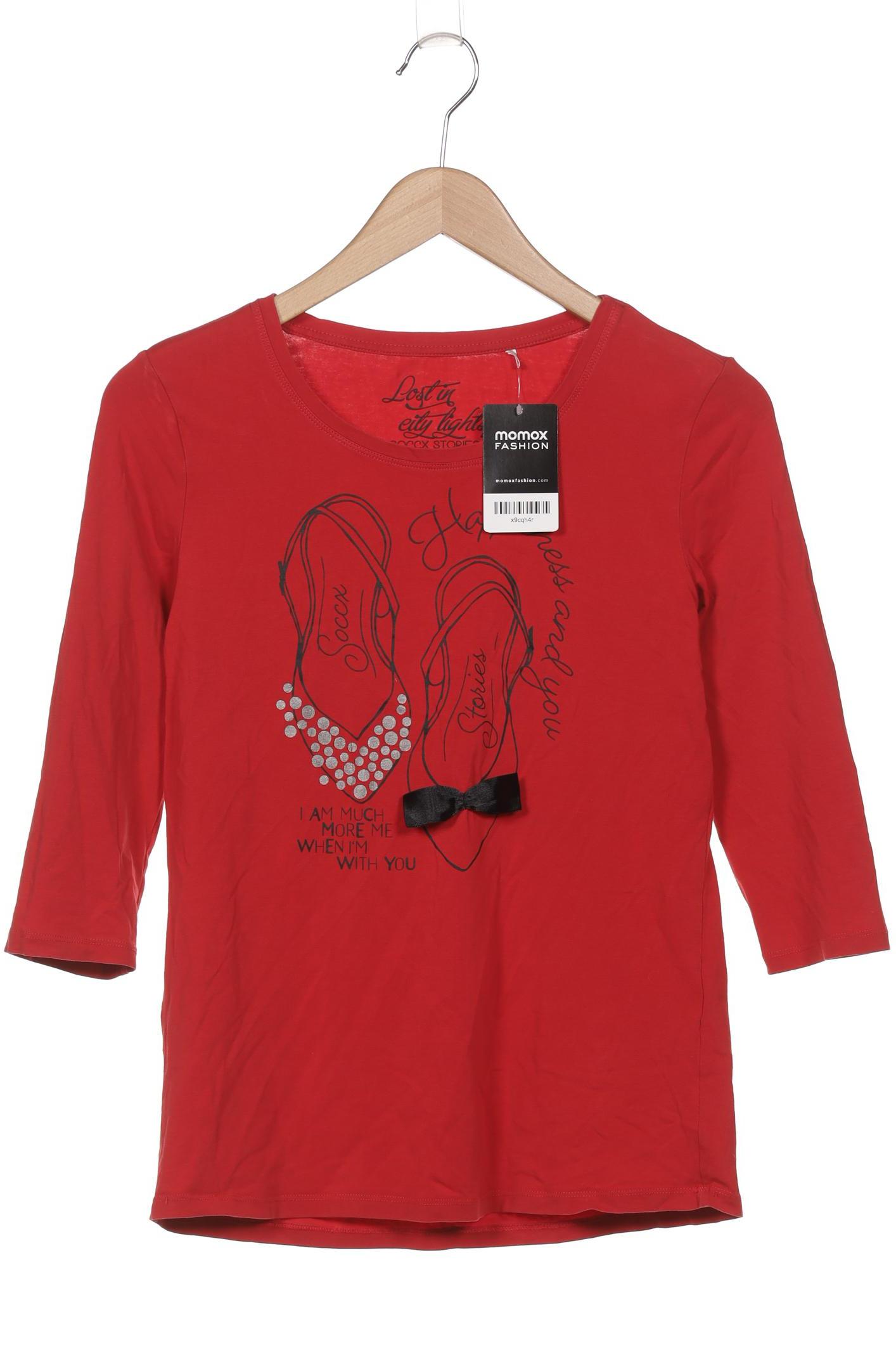 

Soccx Damen Langarmshirt, rot, Gr. 36