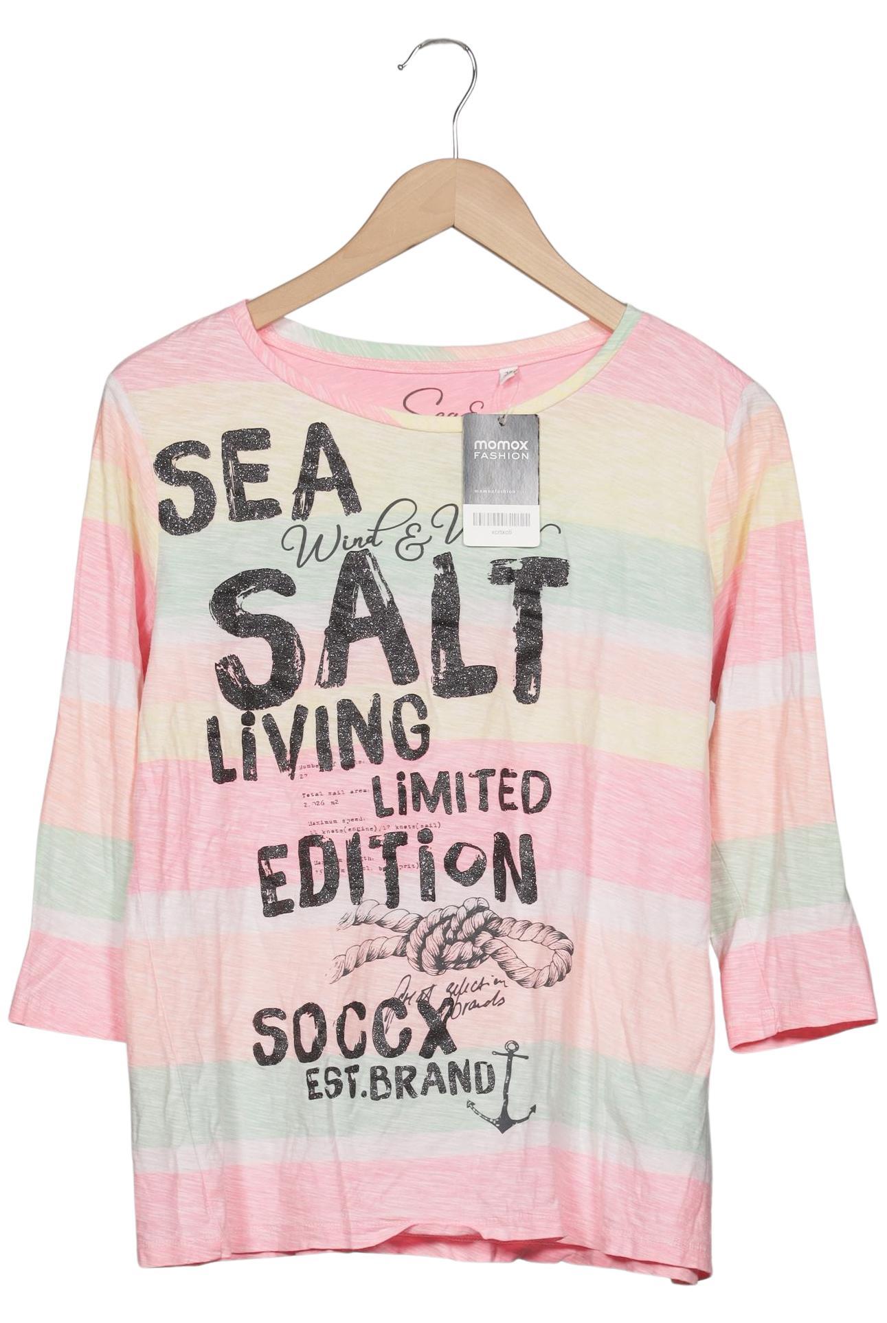 

Soccx Damen Langarmshirt, mehrfarbig, Gr. 38