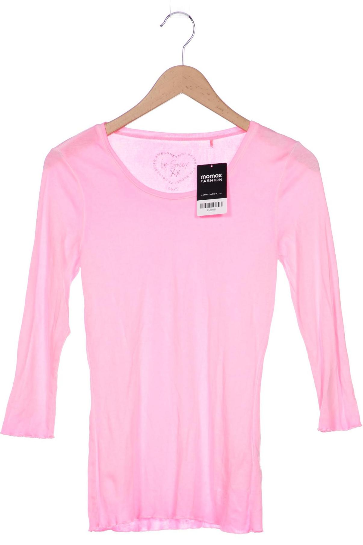 

SOCCX Damen Langarmshirt, pink