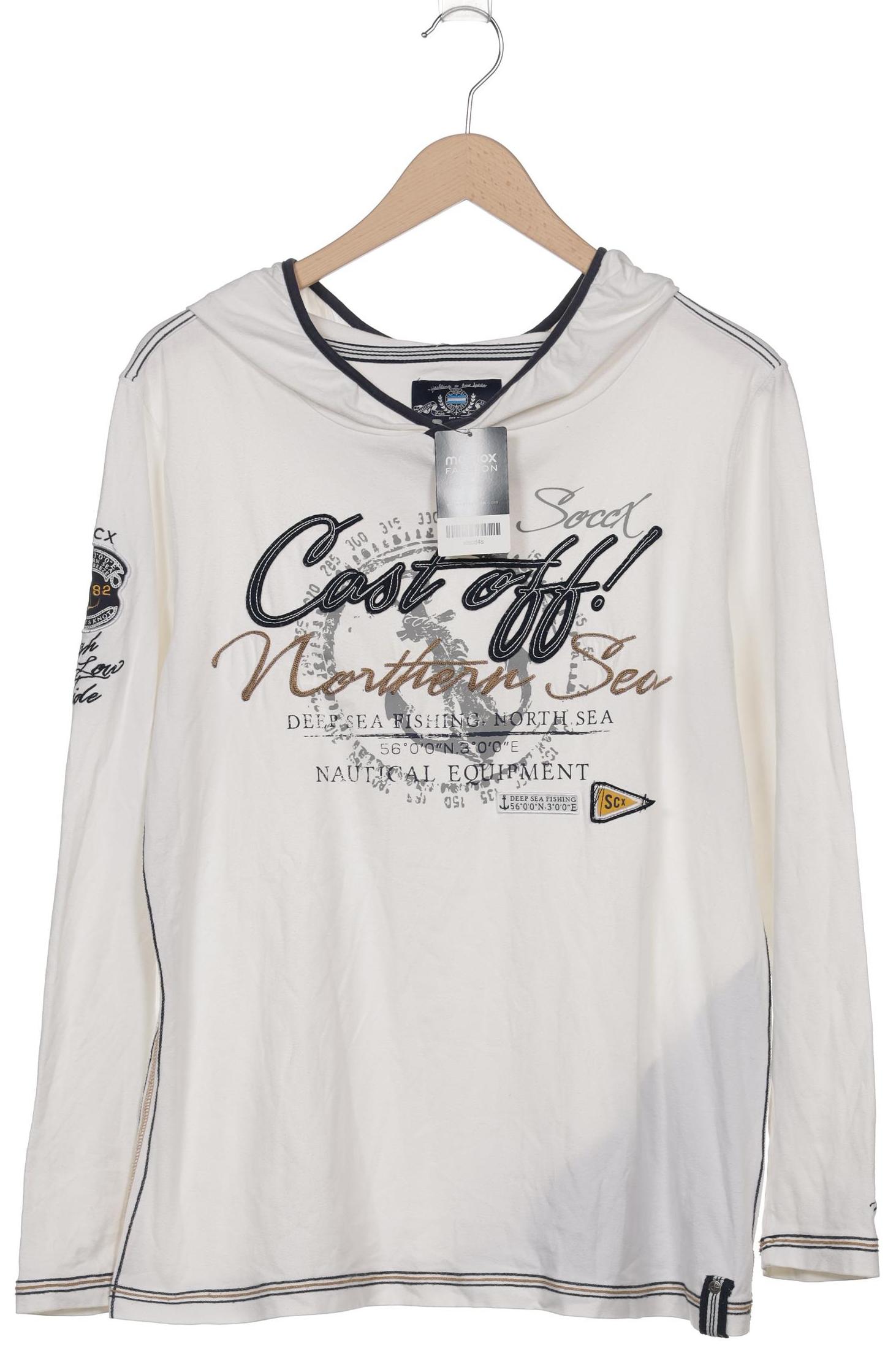 

Soccx Damen Langarmshirt, cremeweiß, Gr. 44